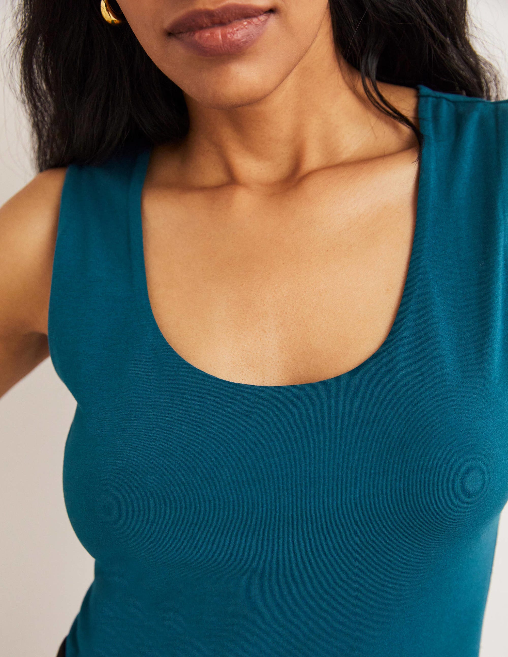Double Layer Tank-Baltic Blue - Image 3