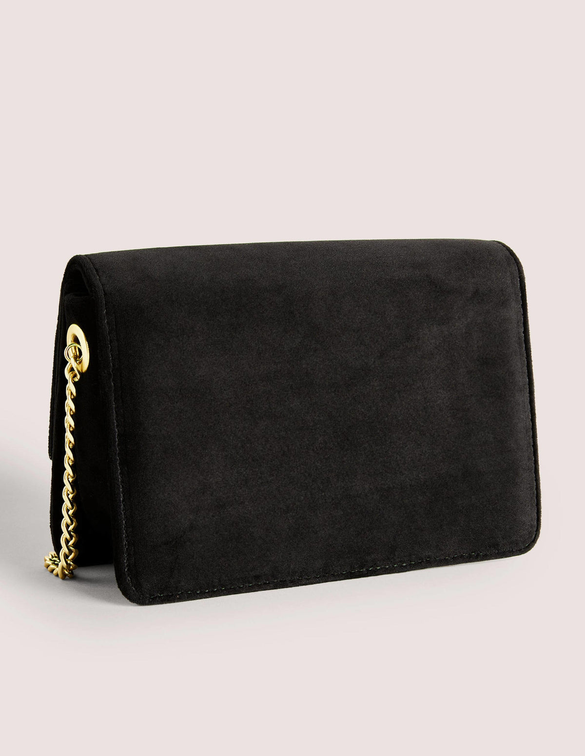 Embellished Velvet Bag-Black Bow - Image 2