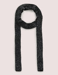 Beaded Neck Tie-Black
