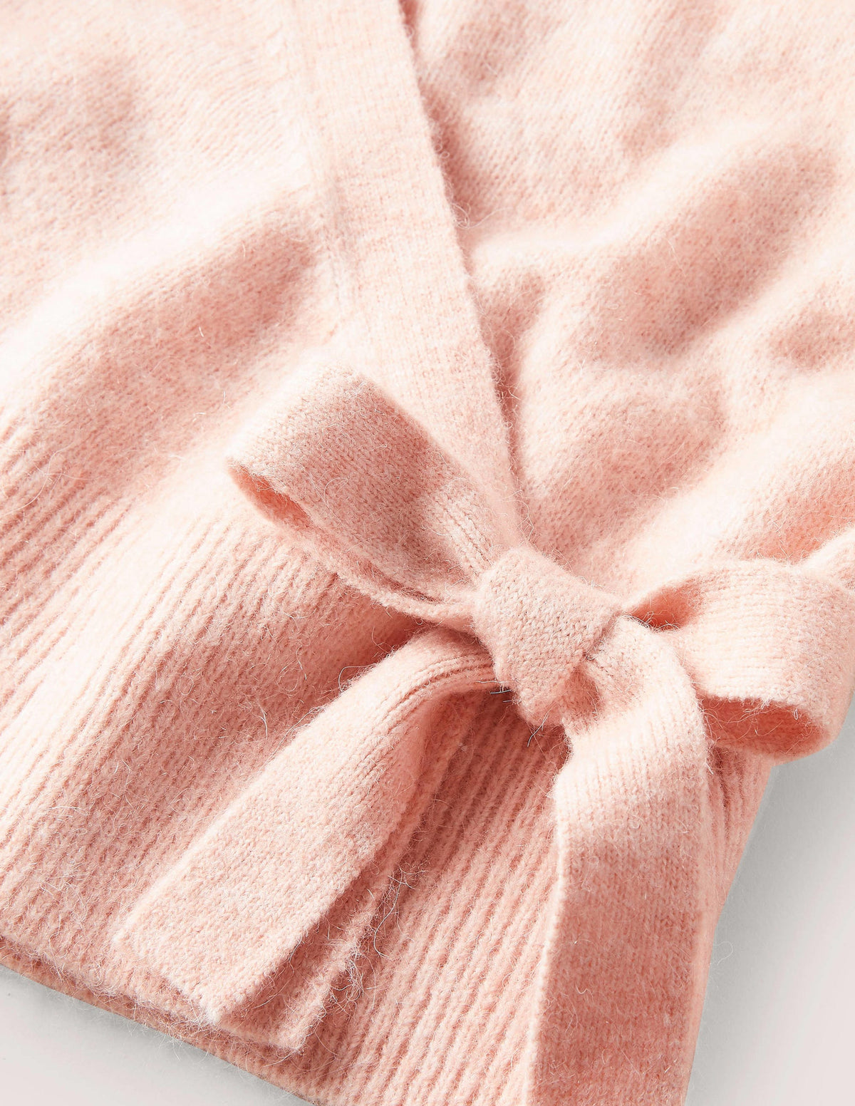 Fluffy Wrap Cardigan-Pink Frosting-9
