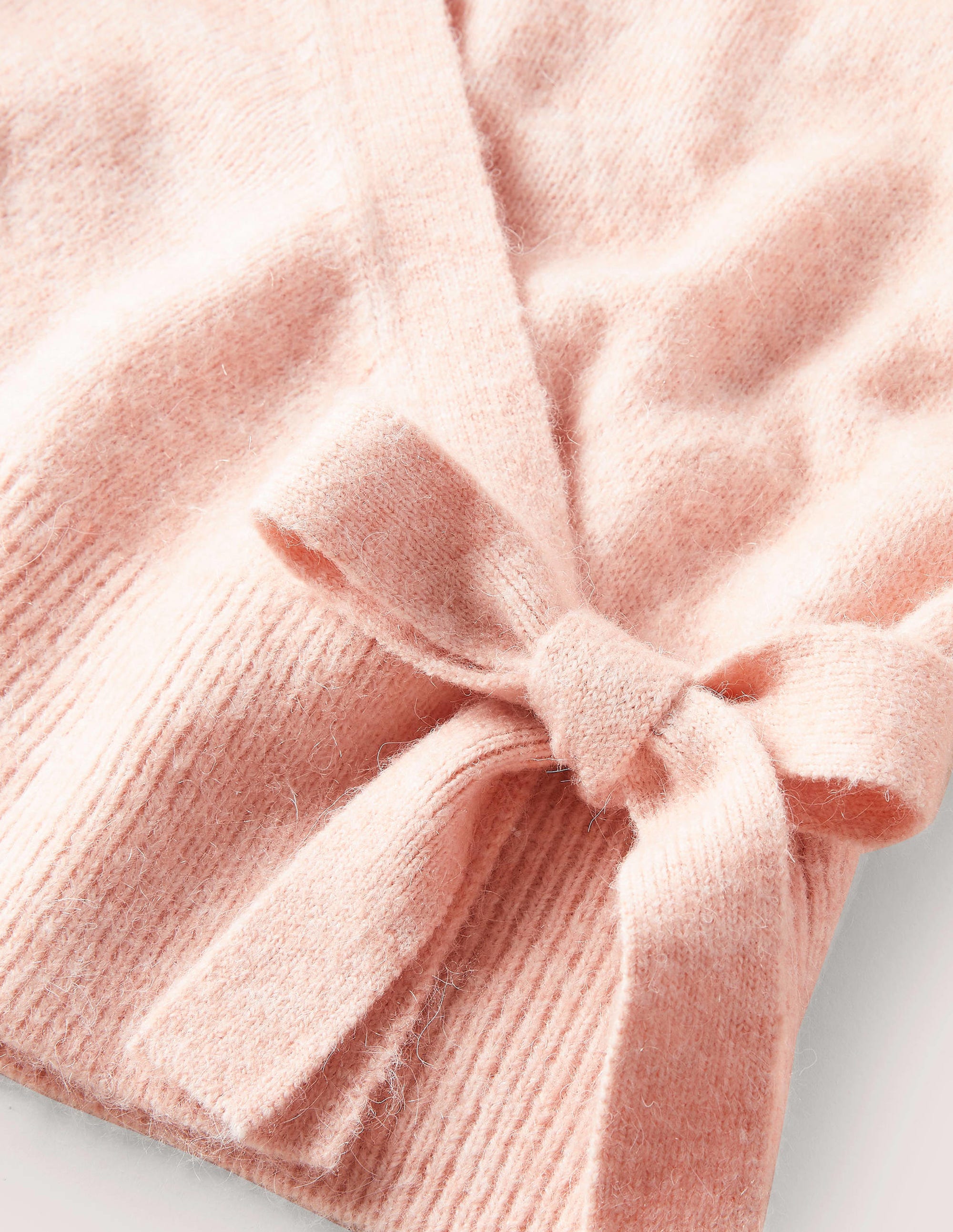 Fluffy Wrap Cardigan-Pink Frosting - Image 9