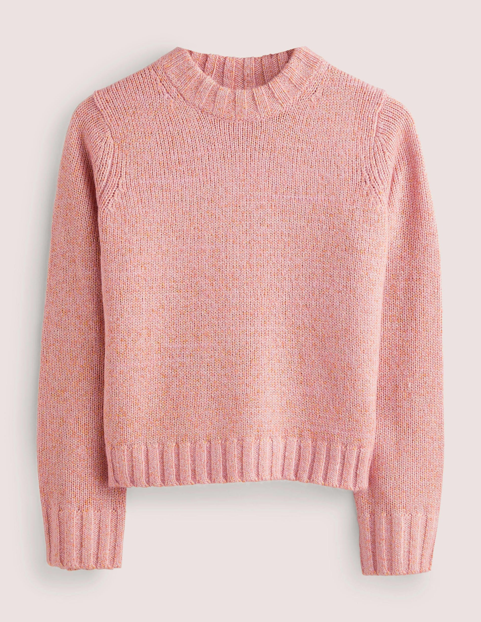 Speckled Fluffy Sweater-Pink Frosting-6