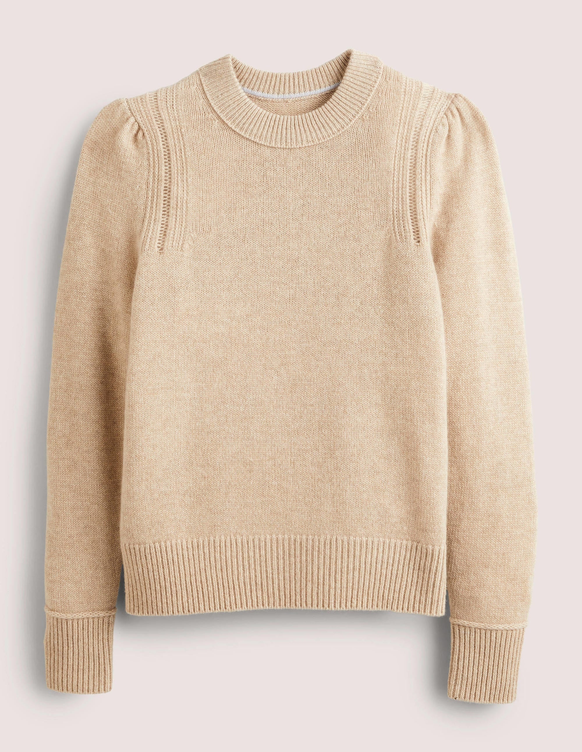 Lofty Cashmere Sweater-Chinchilla Melange - Image 6