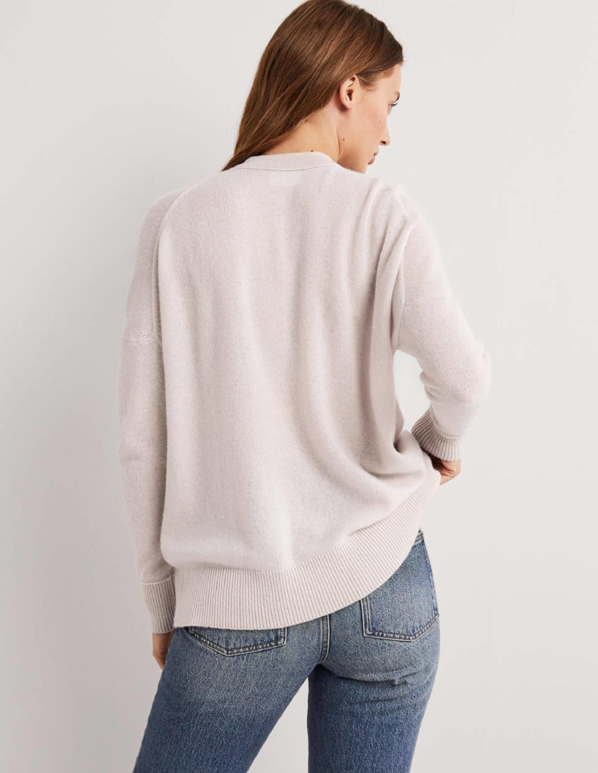 Cashmere Boyfriend Sweater-Rope - Image 3