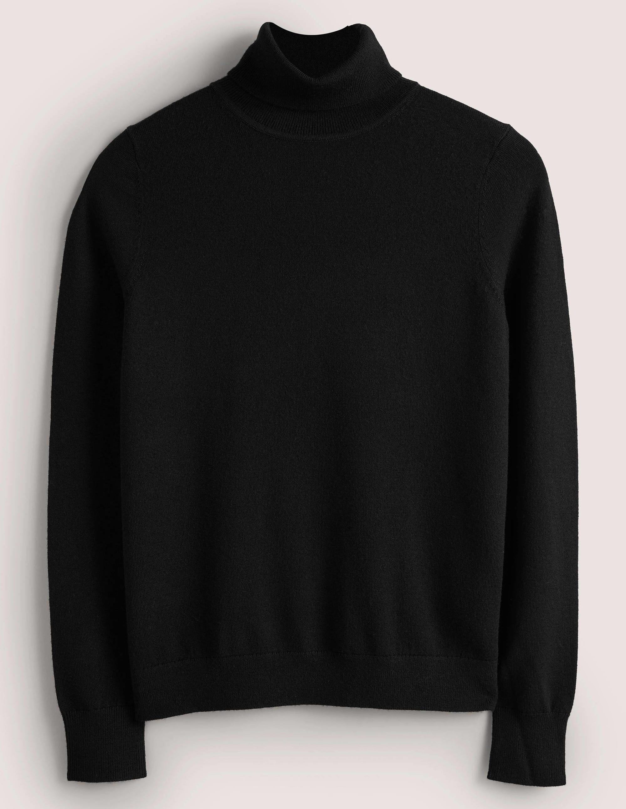 Merino Roll Neck-Black - Image 6