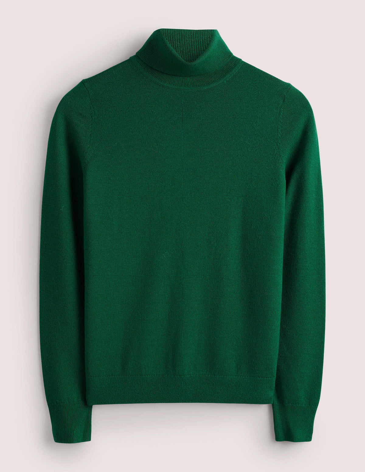Merino Roll Neck-Trekking Green - Image 7