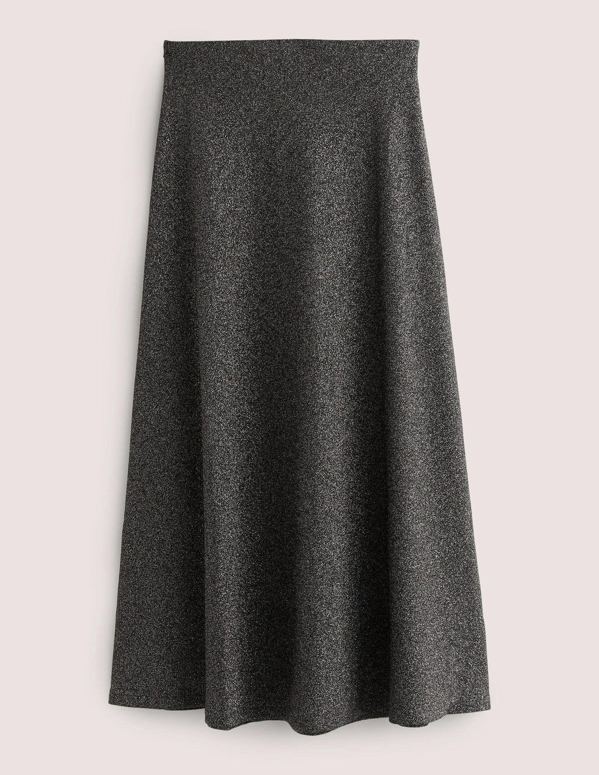 Metallic Party Midi Skirt-Black Sparkle - Image 5