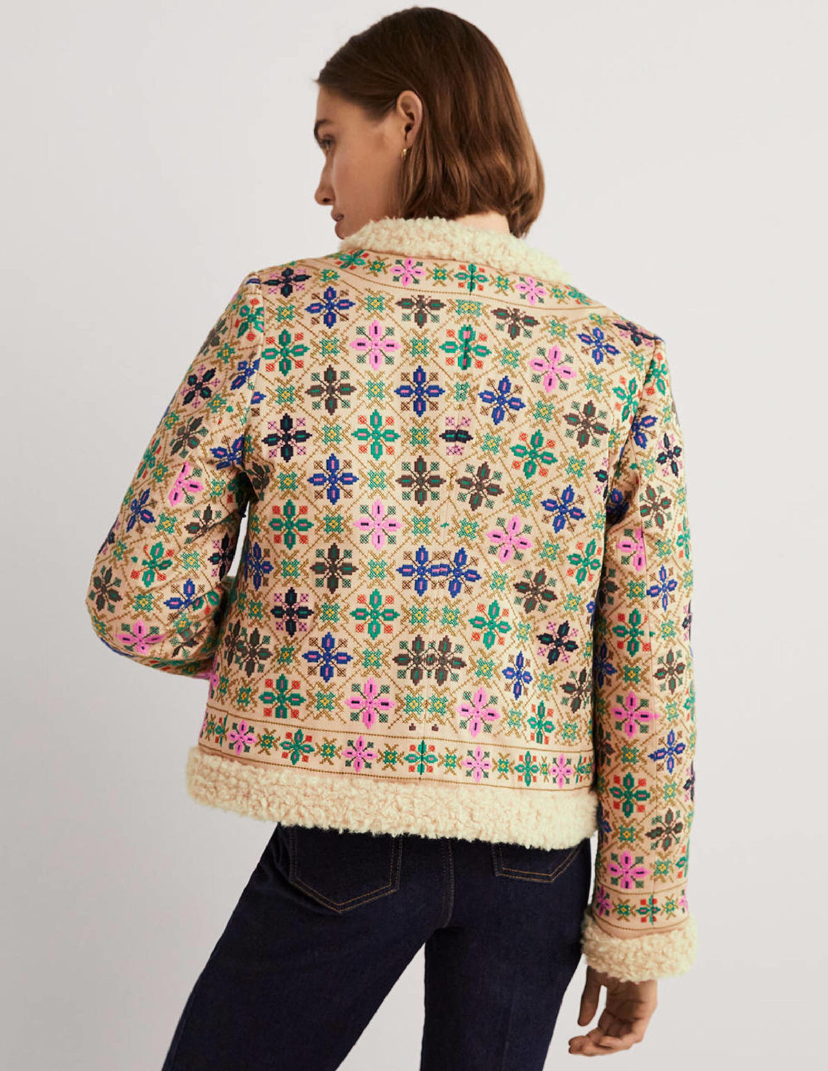 Faux Shearling Jacket-Rope-3