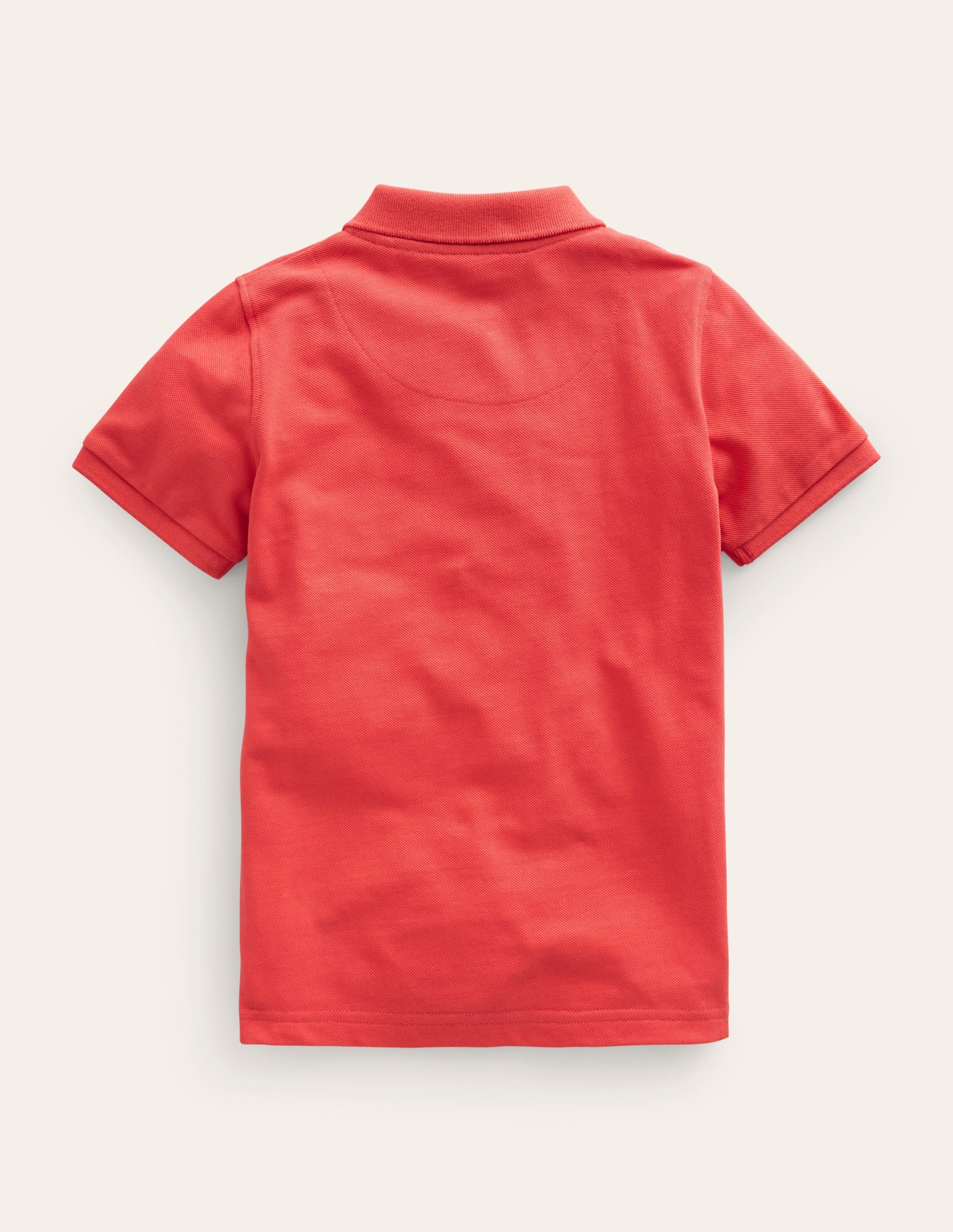 Piqué Polo Shirt-Jam Red - Image 2