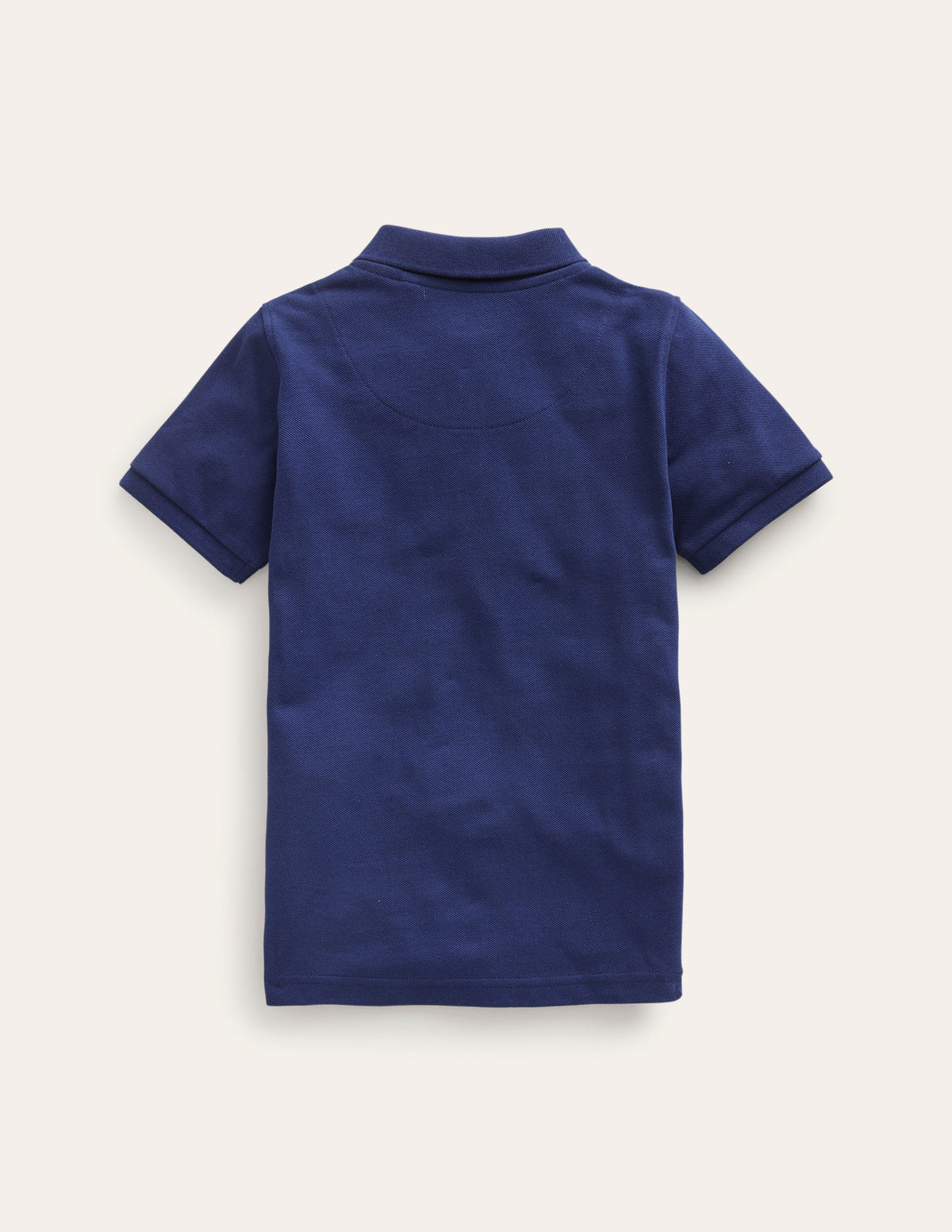 Piqué Polo Shirt-College Navy - Image 2