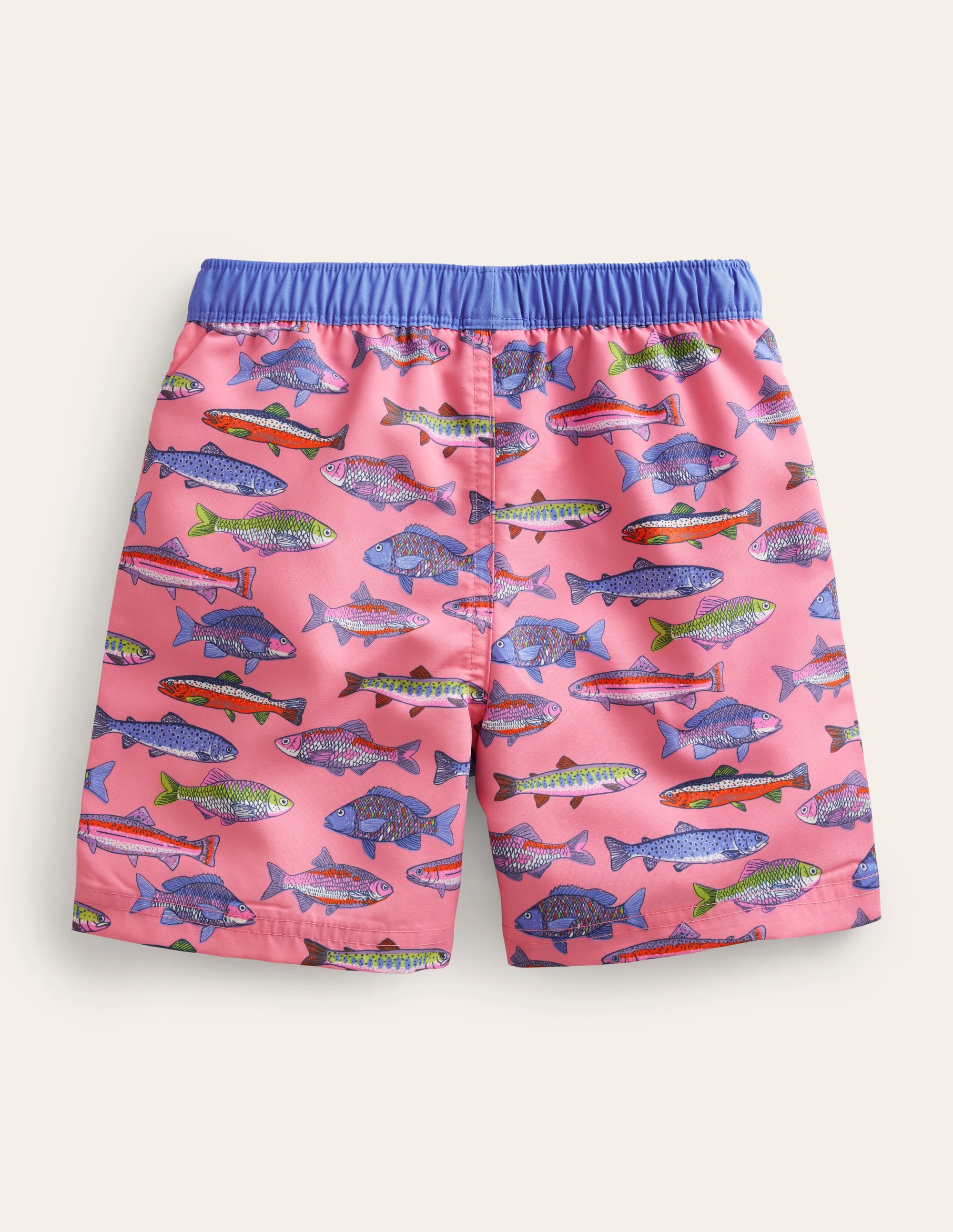 Swim Shorts-Carousel Rainbow Fish - Image 2