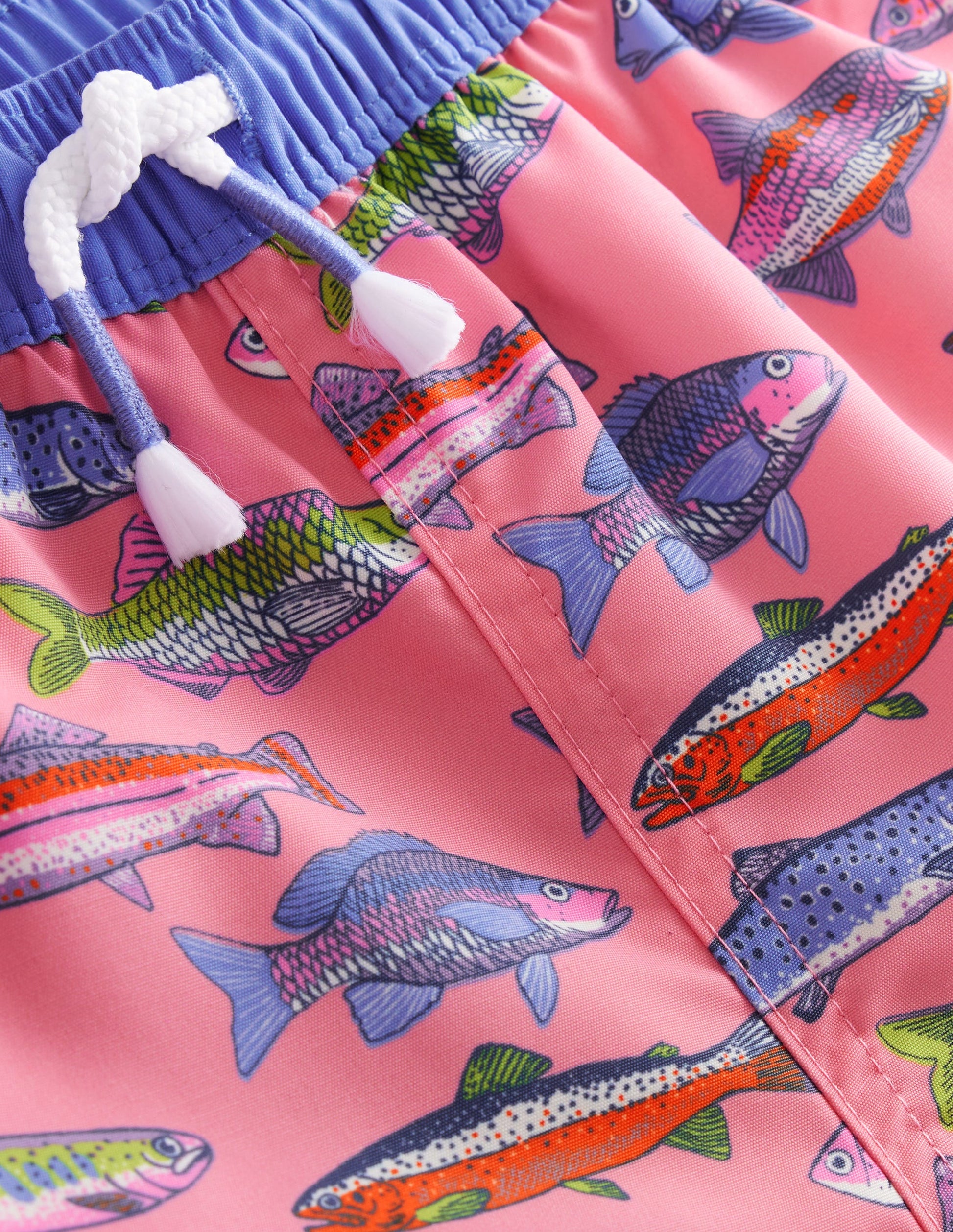 Swim Shorts-Carousel Rainbow Fish-3