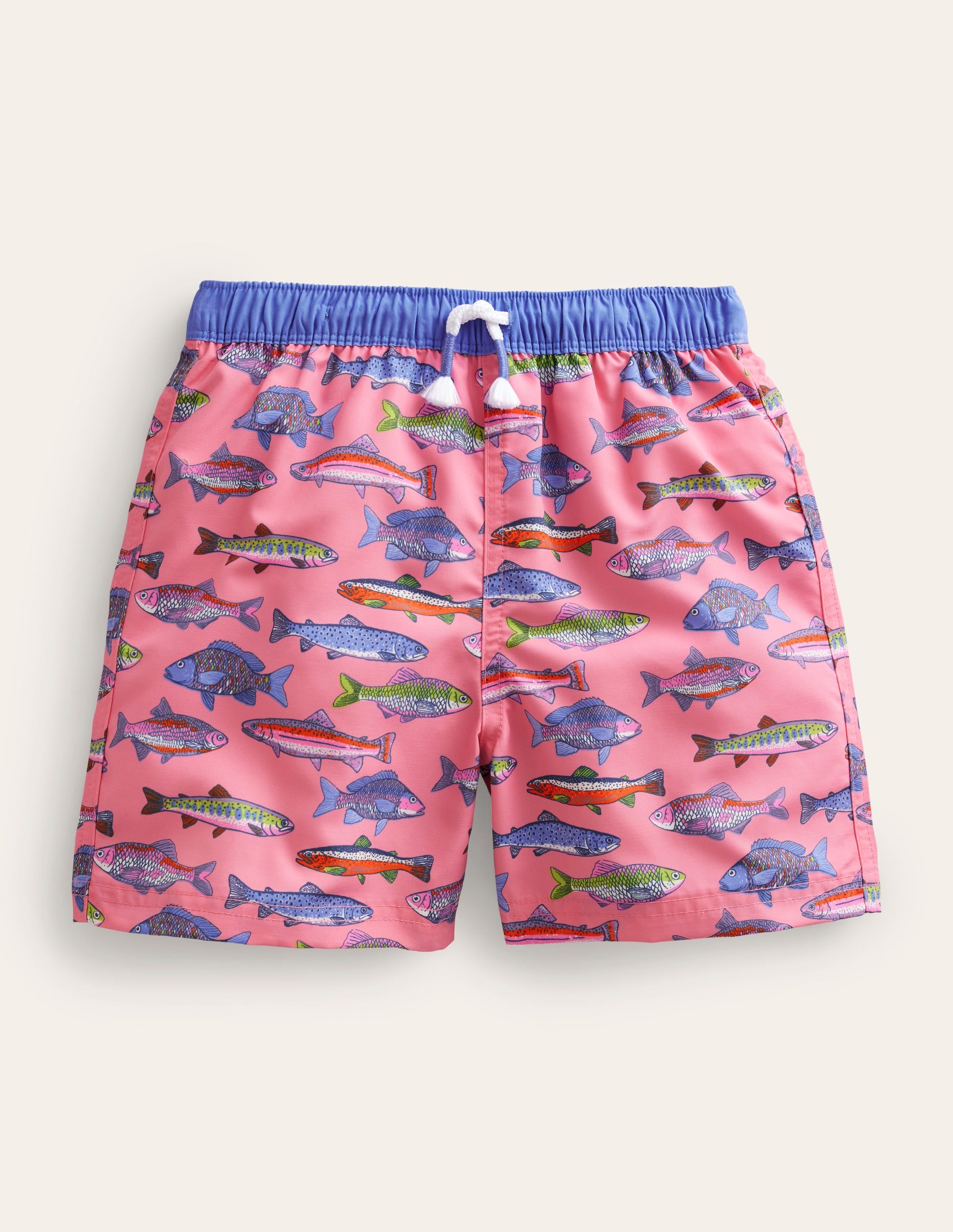 Swim Shorts-Carousel Rainbow Fish - Image 1