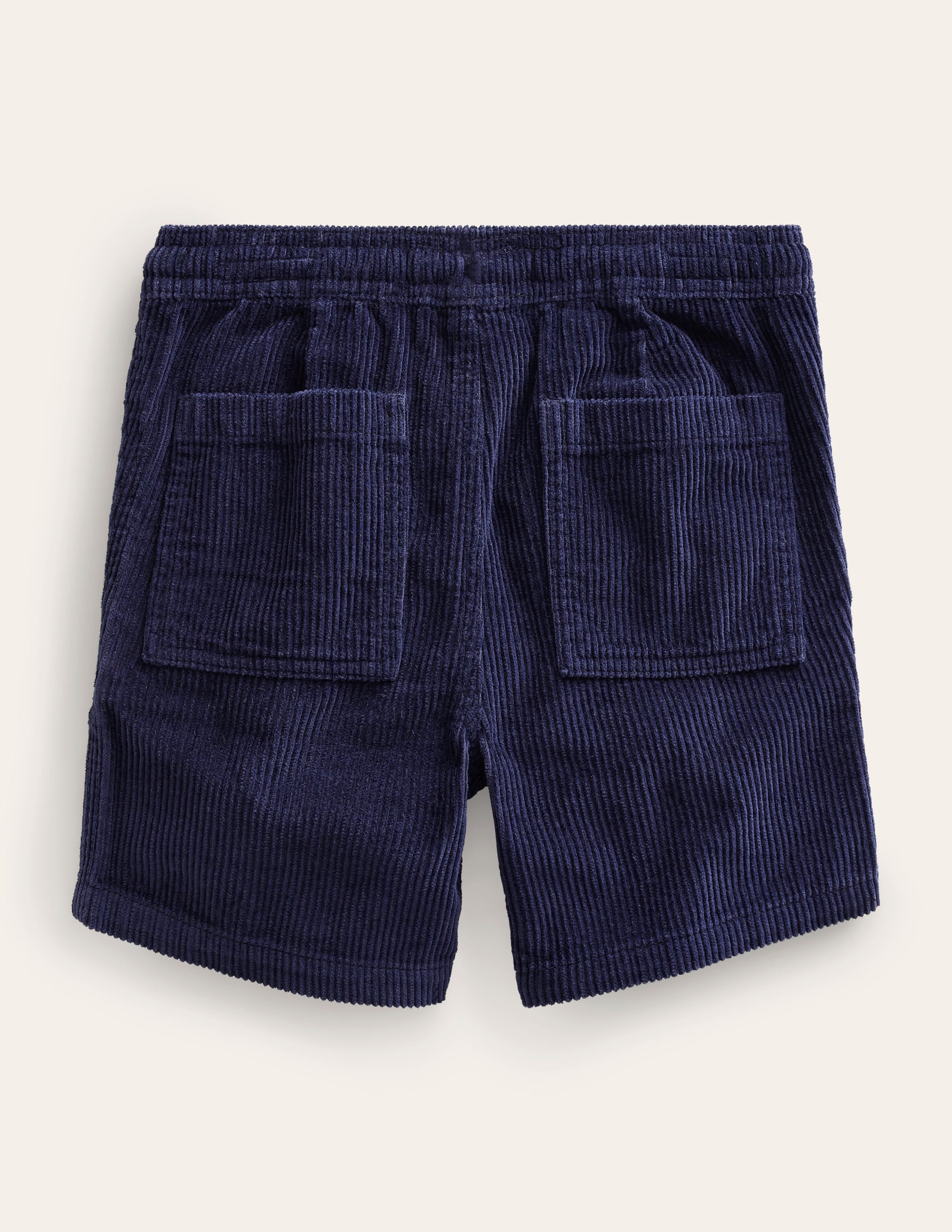 Retro Cord Shorts-College Navy - Image 2