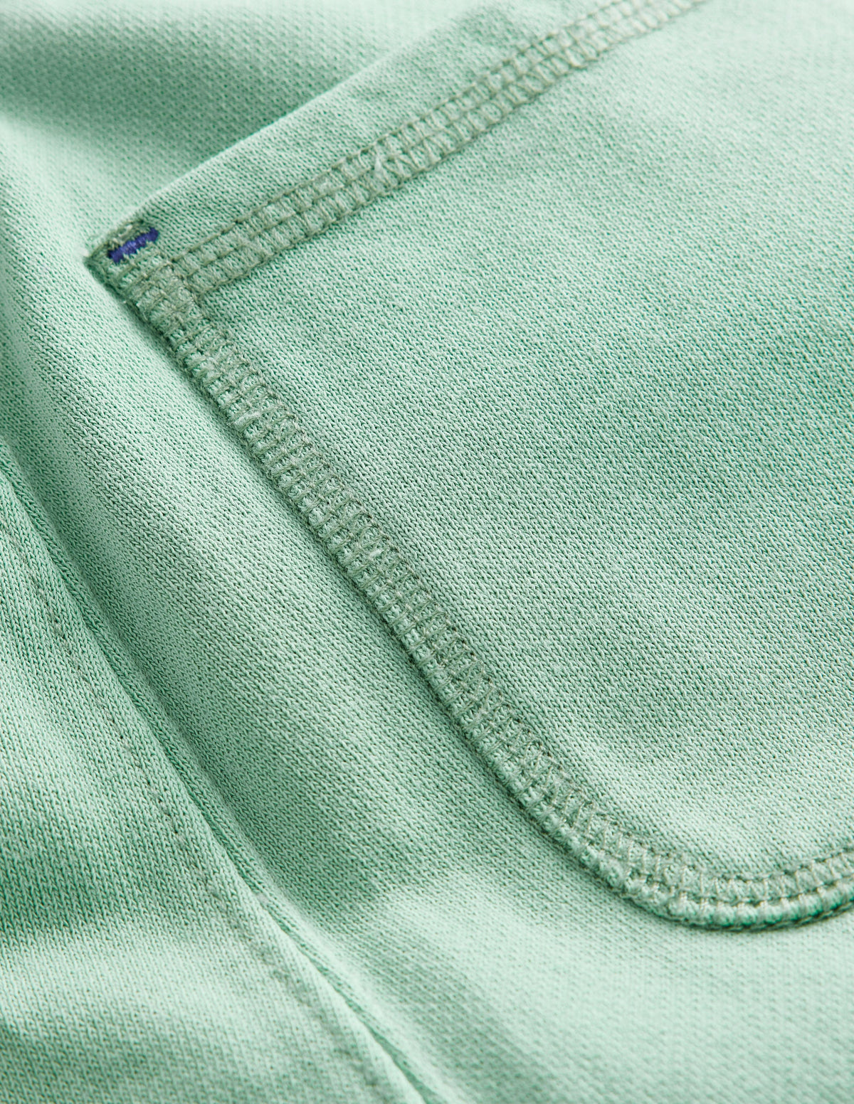 Garment-Dyed Cotton Shorts-Opal Green - Image 3
