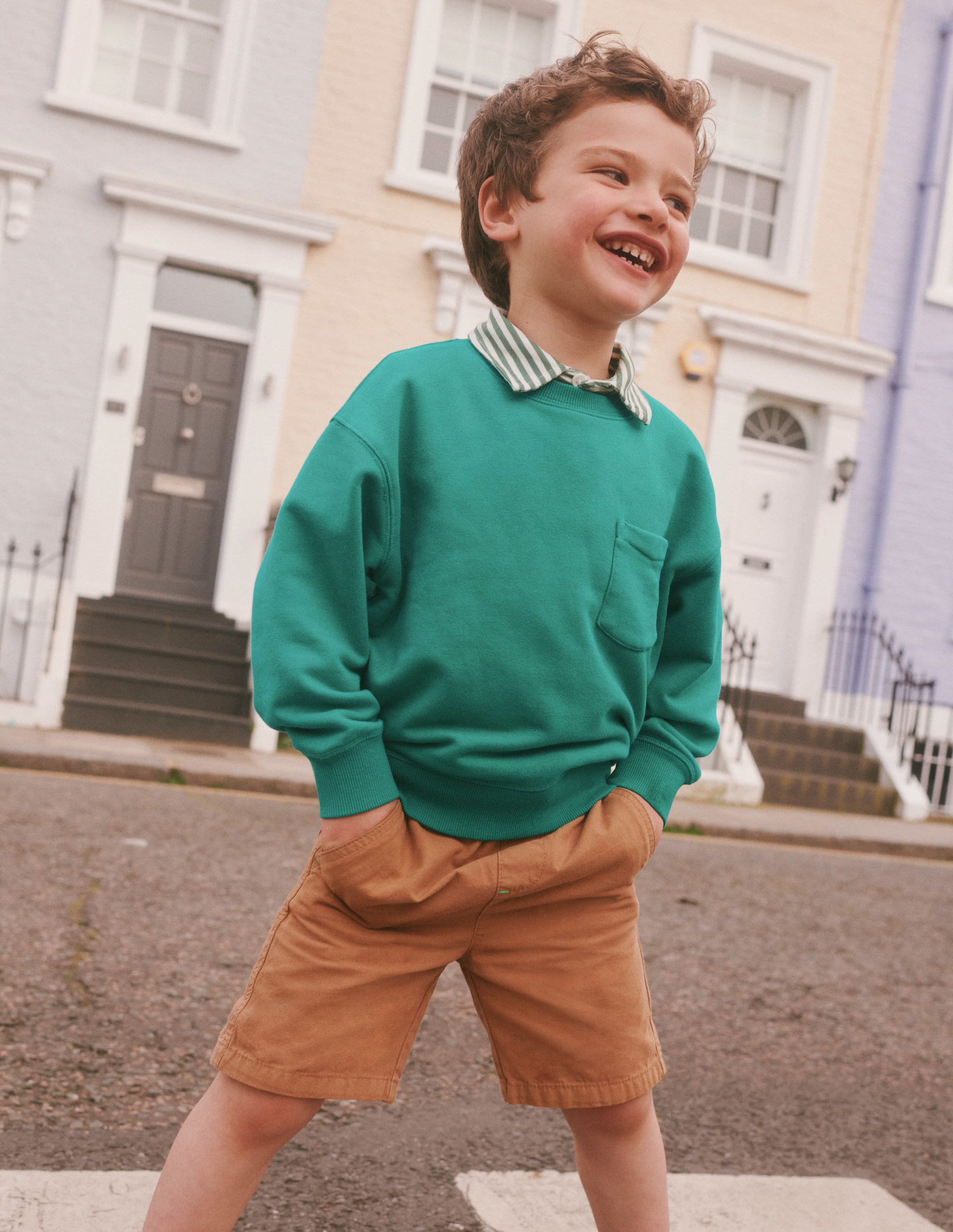 Supersoft Sweatshirt-Meadow Green - Image 4