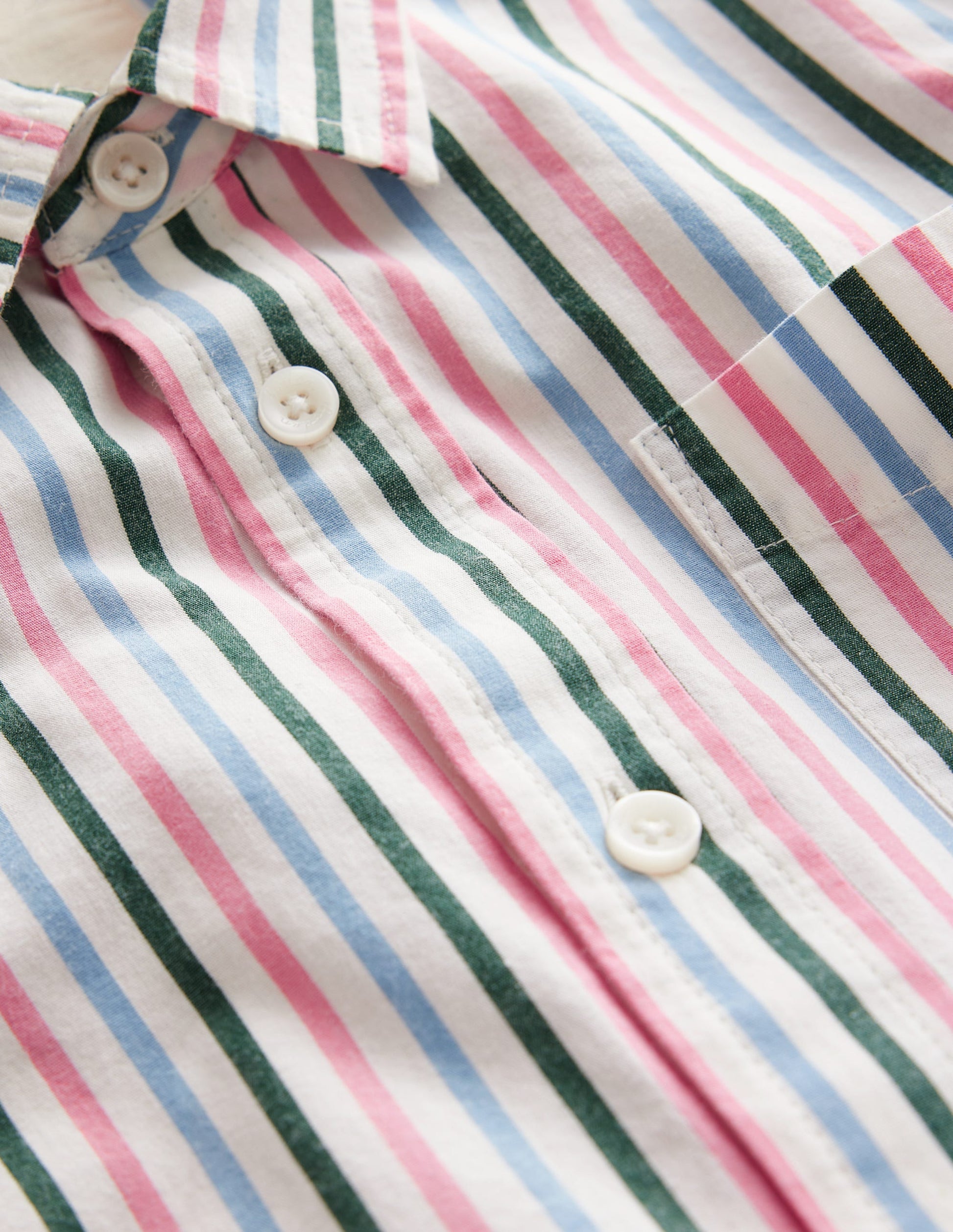 Cotton Shirt-Multi Stripe-3