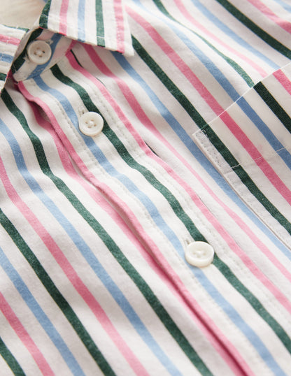 Cotton Shirt-Multi Stripe-3