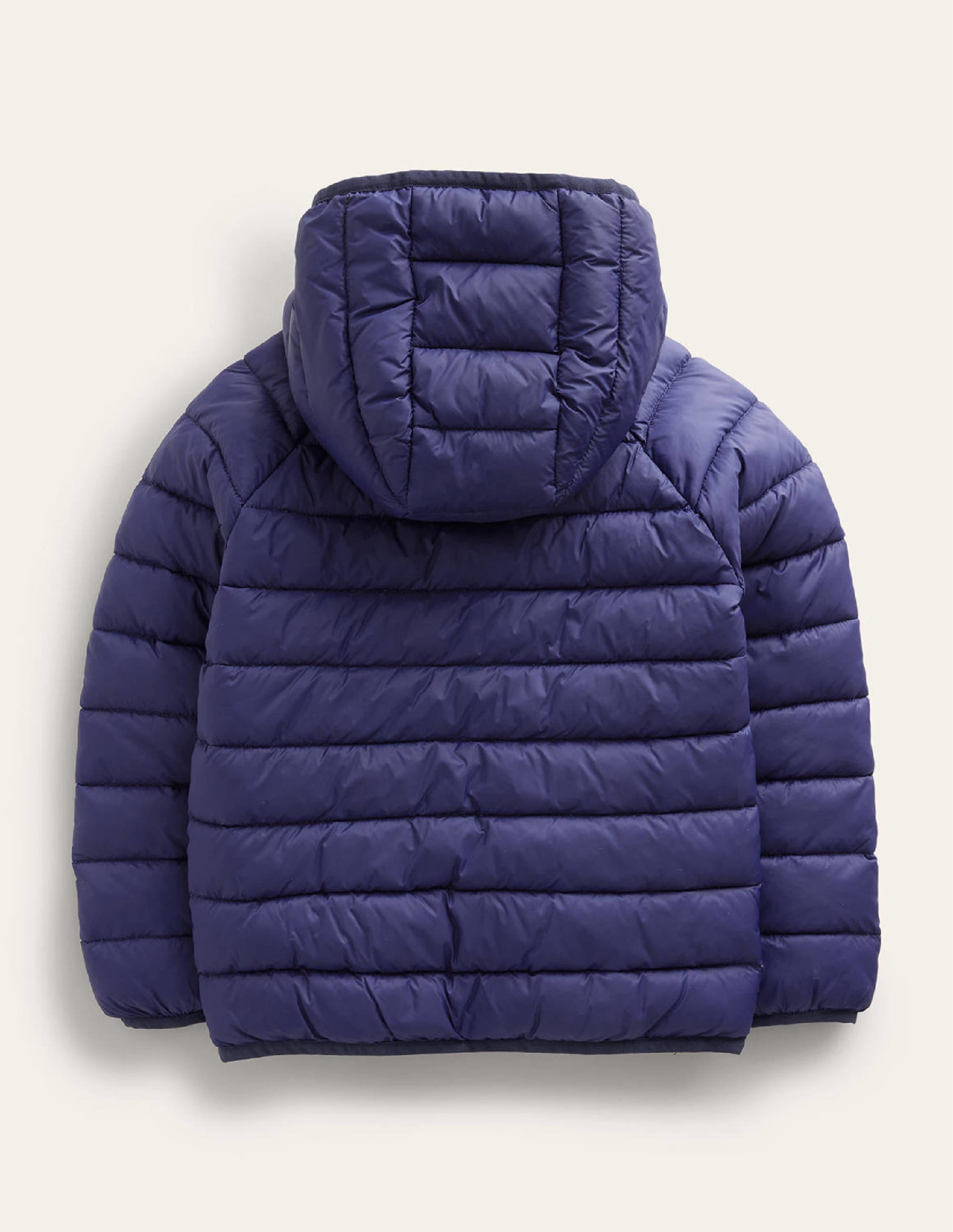 Pack-Away Padded Jacket-Navy - Image 2