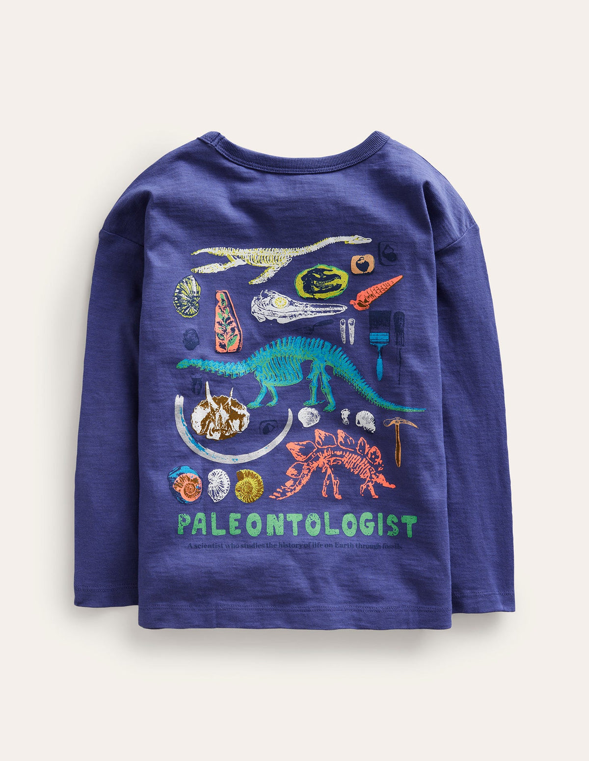 Fun Science Logo T-shirt-Soft Starboard Blue-2