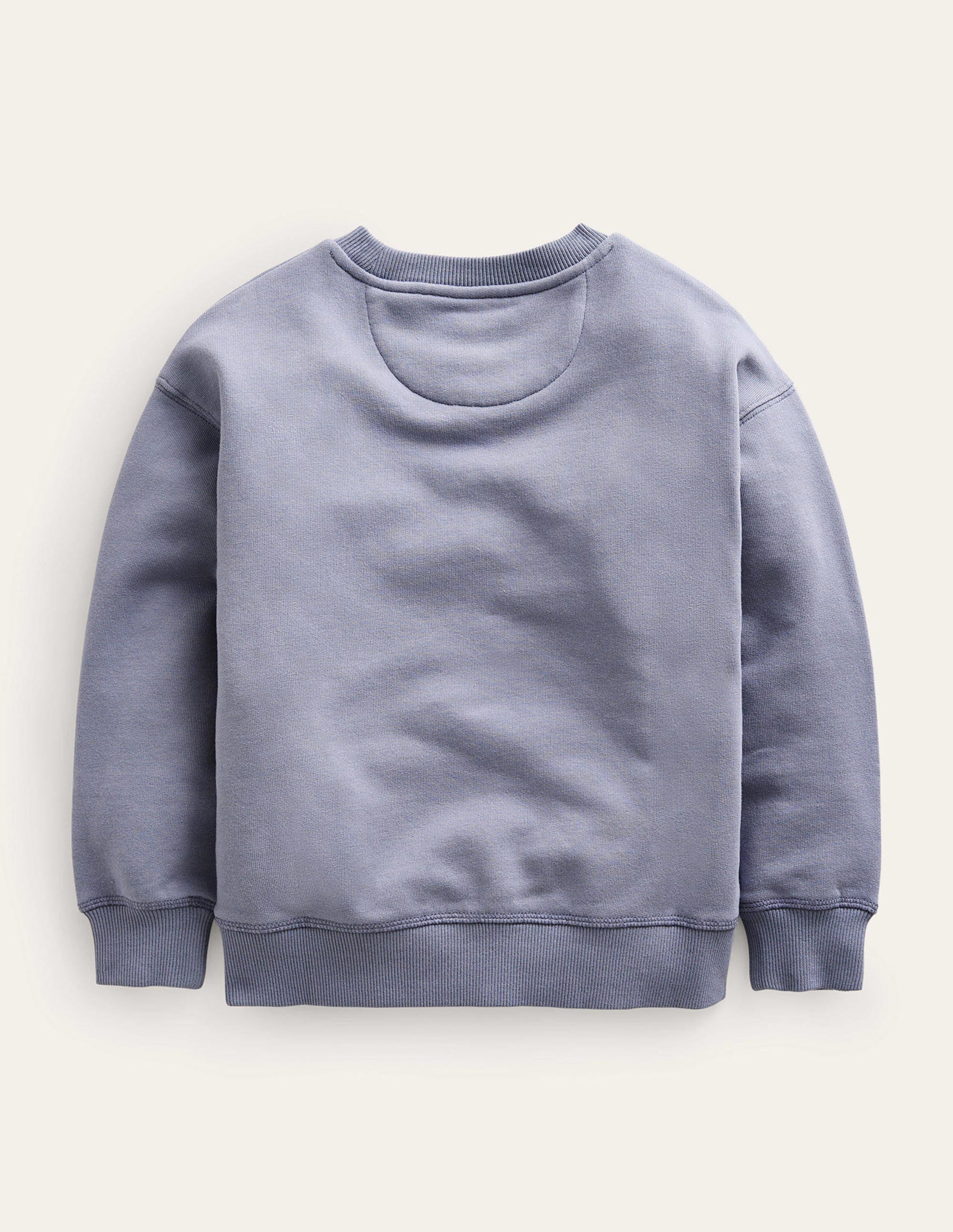 Garment Dye Logo Sweatshirt-Grey Hiking Boot-2
