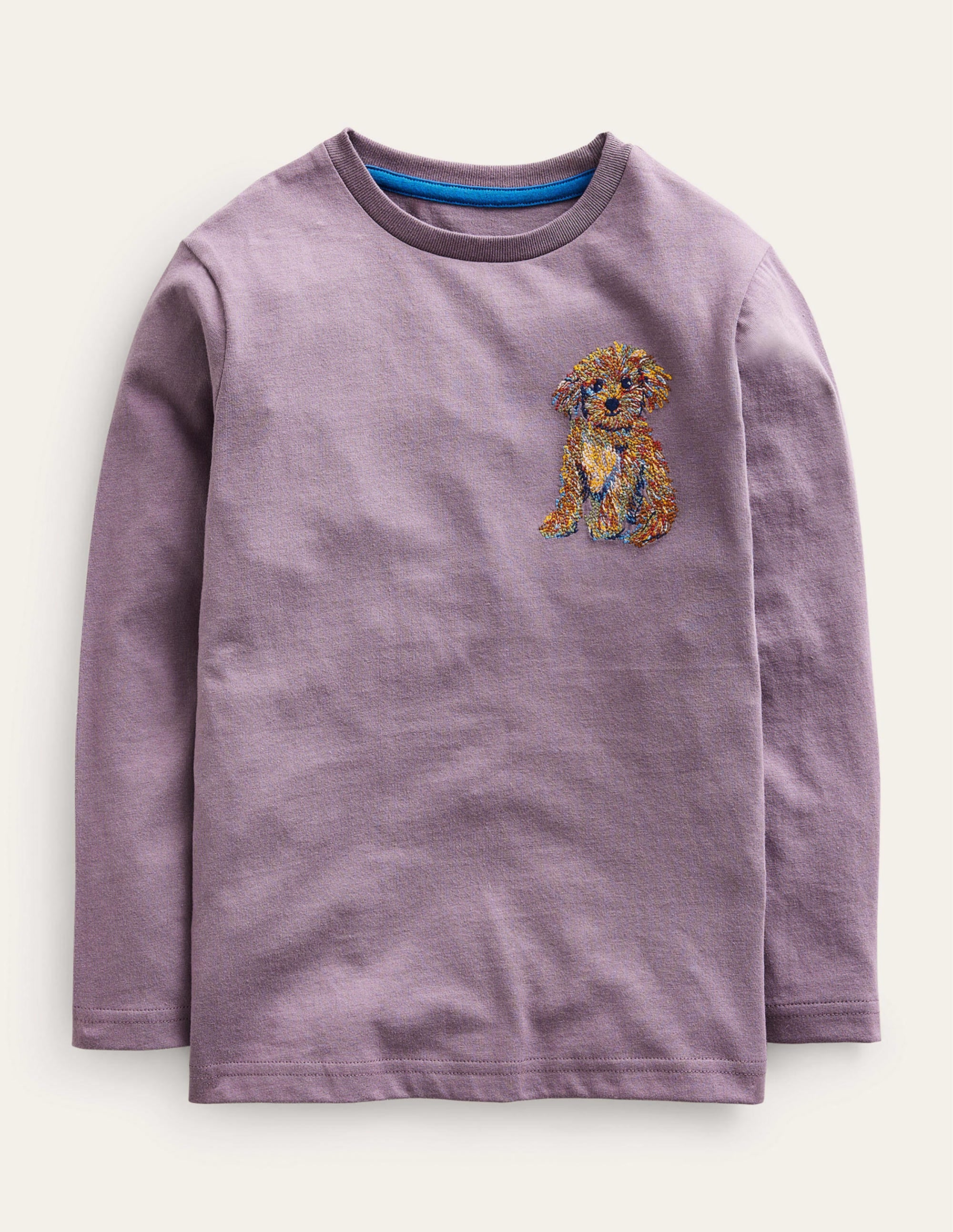 Superstitch Logo T-shirt-Grey Dog - Image 1