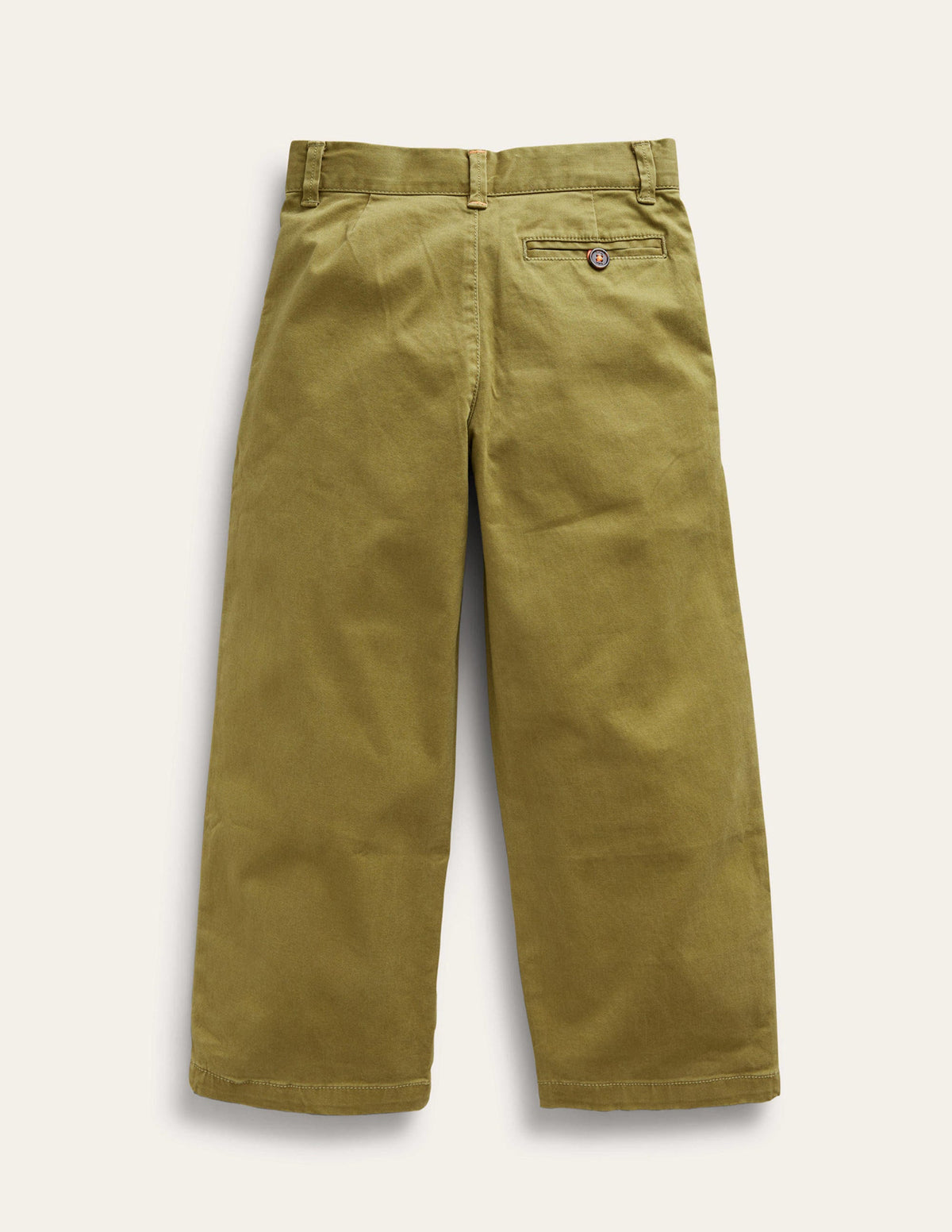 Straight Leg Chinos-Green Olive - Image 2
