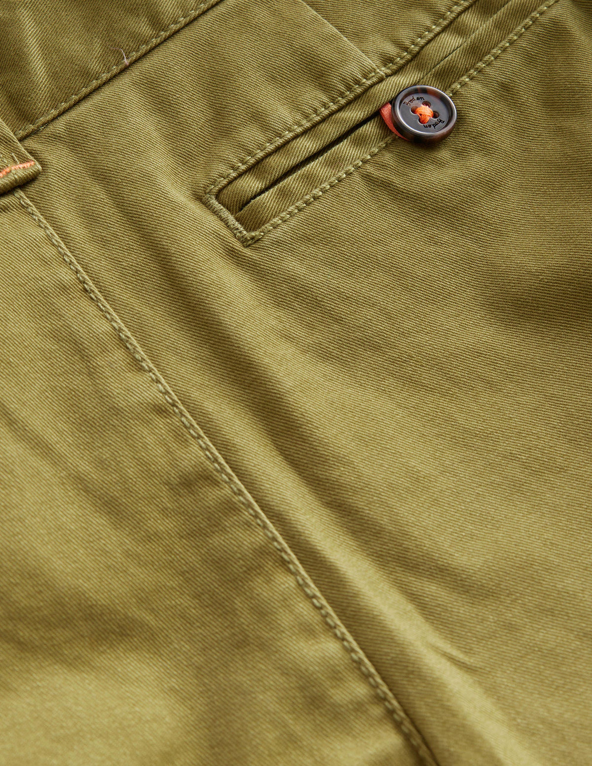 Straight Leg Chinos-Green Olive-3