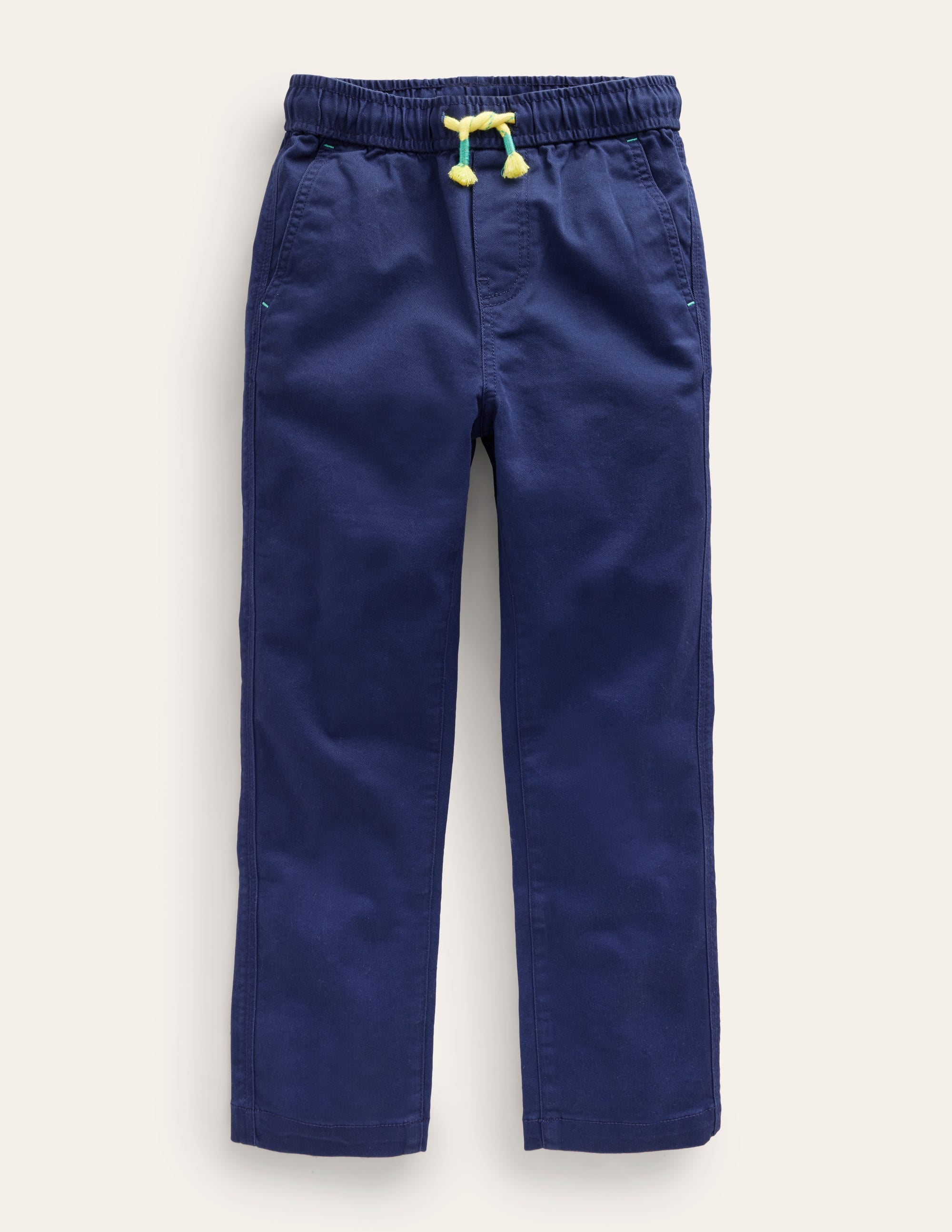 Slim Pull-On Pants-College Navy Cord - Image 1