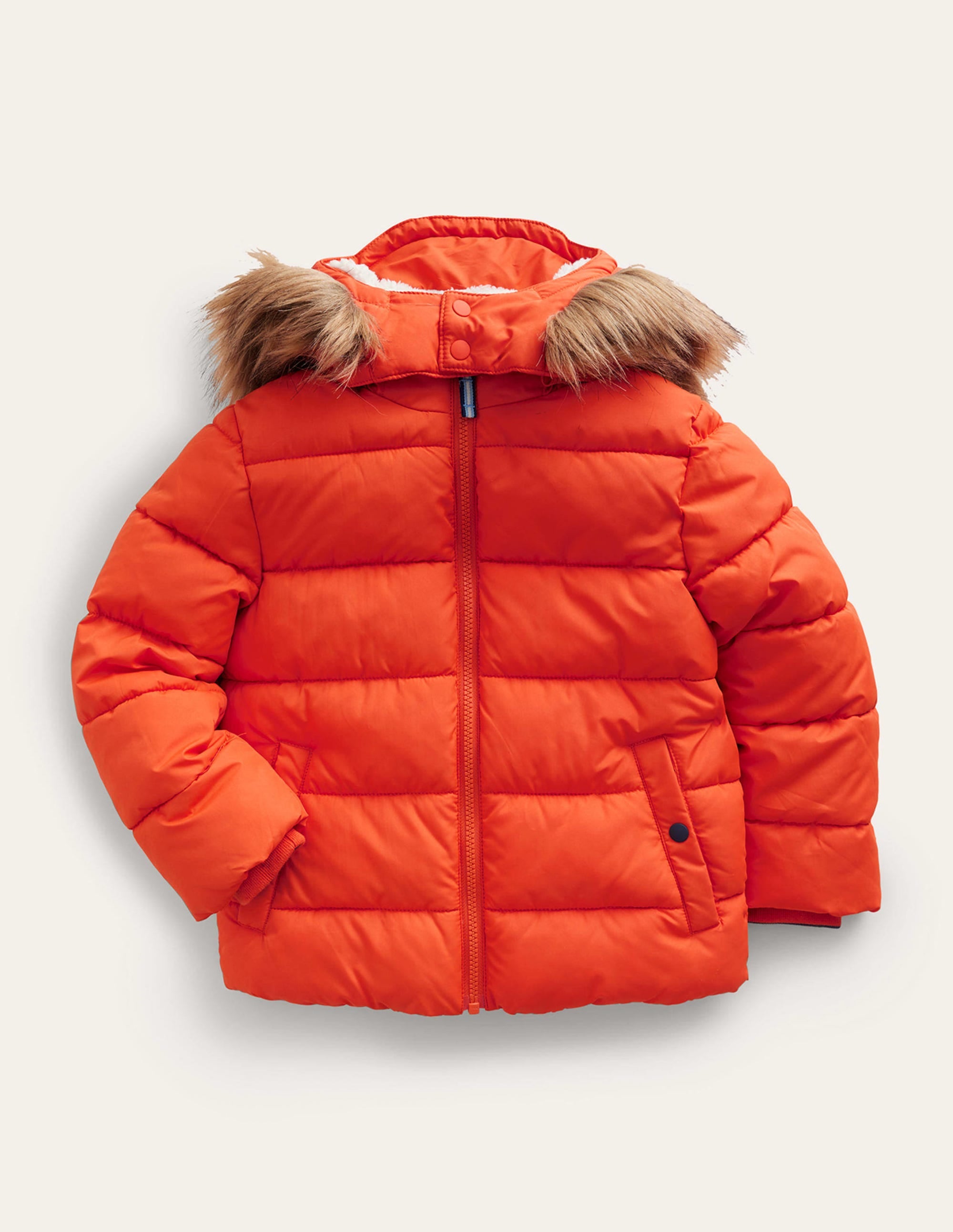 Fun Padded Jacket-Autumn Maple Orange - Image 1