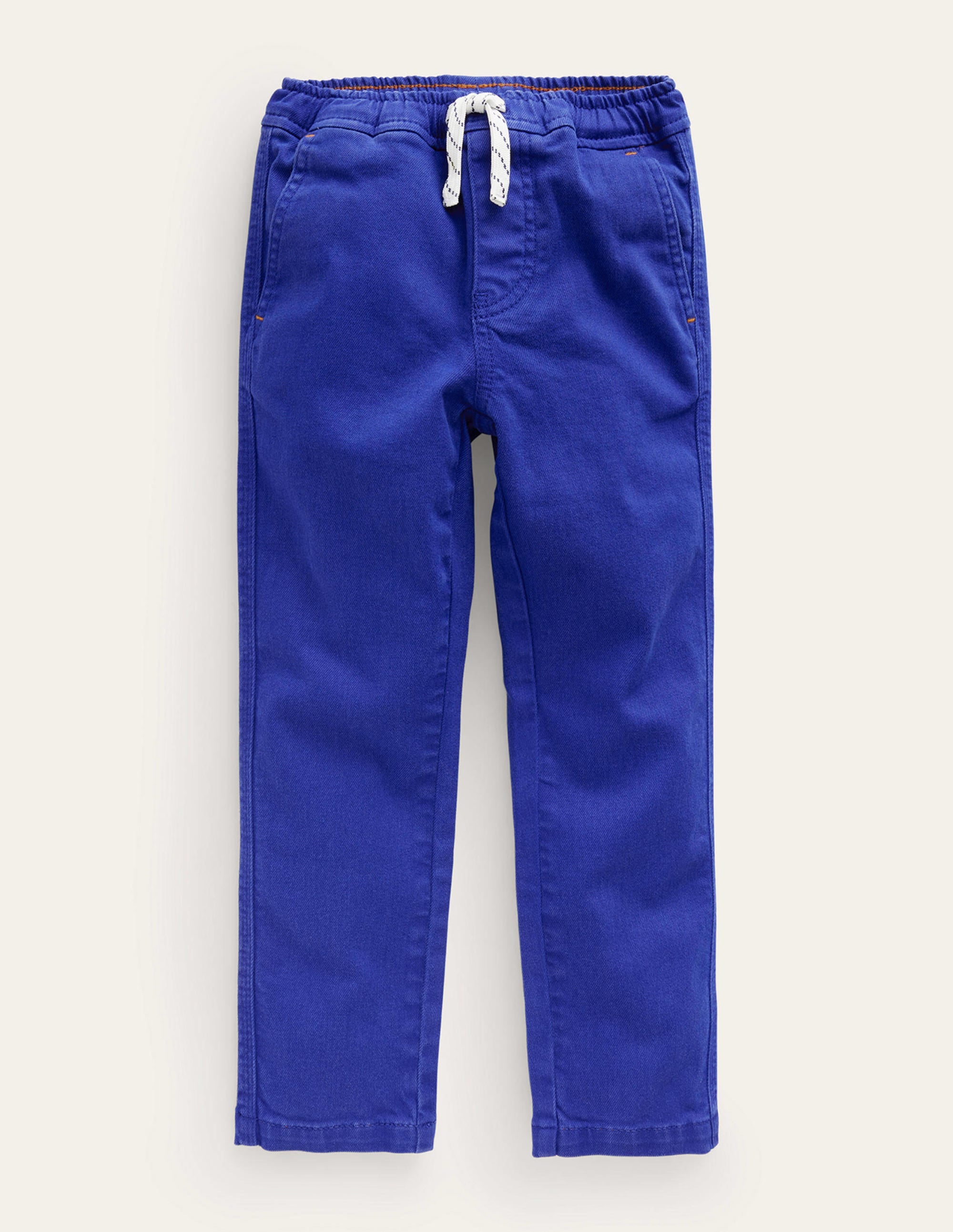 Relaxed Slim Pull-on Pants-Bluing - Image 1