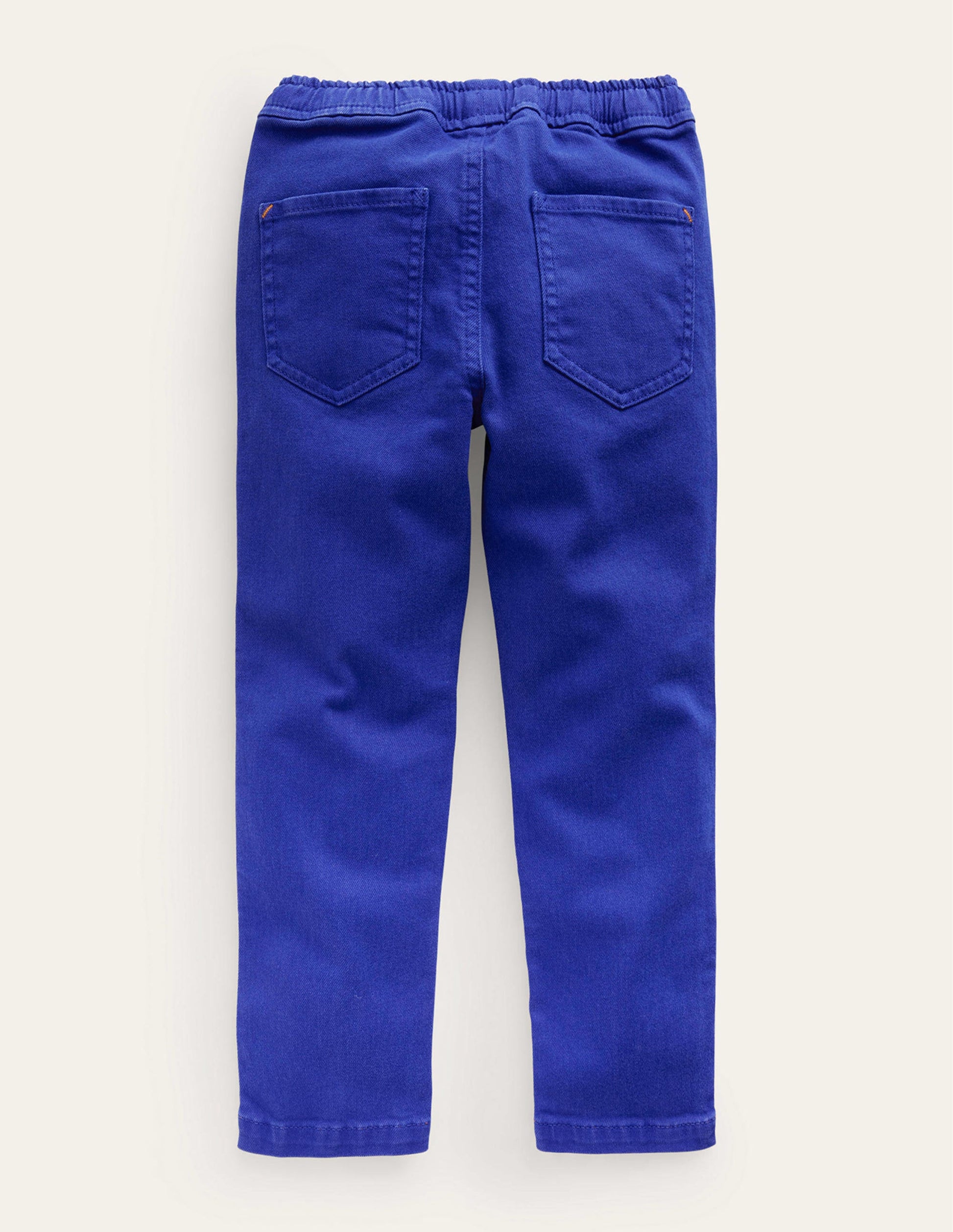 Relaxed Slim Pull-on Pants-Bluing-2
