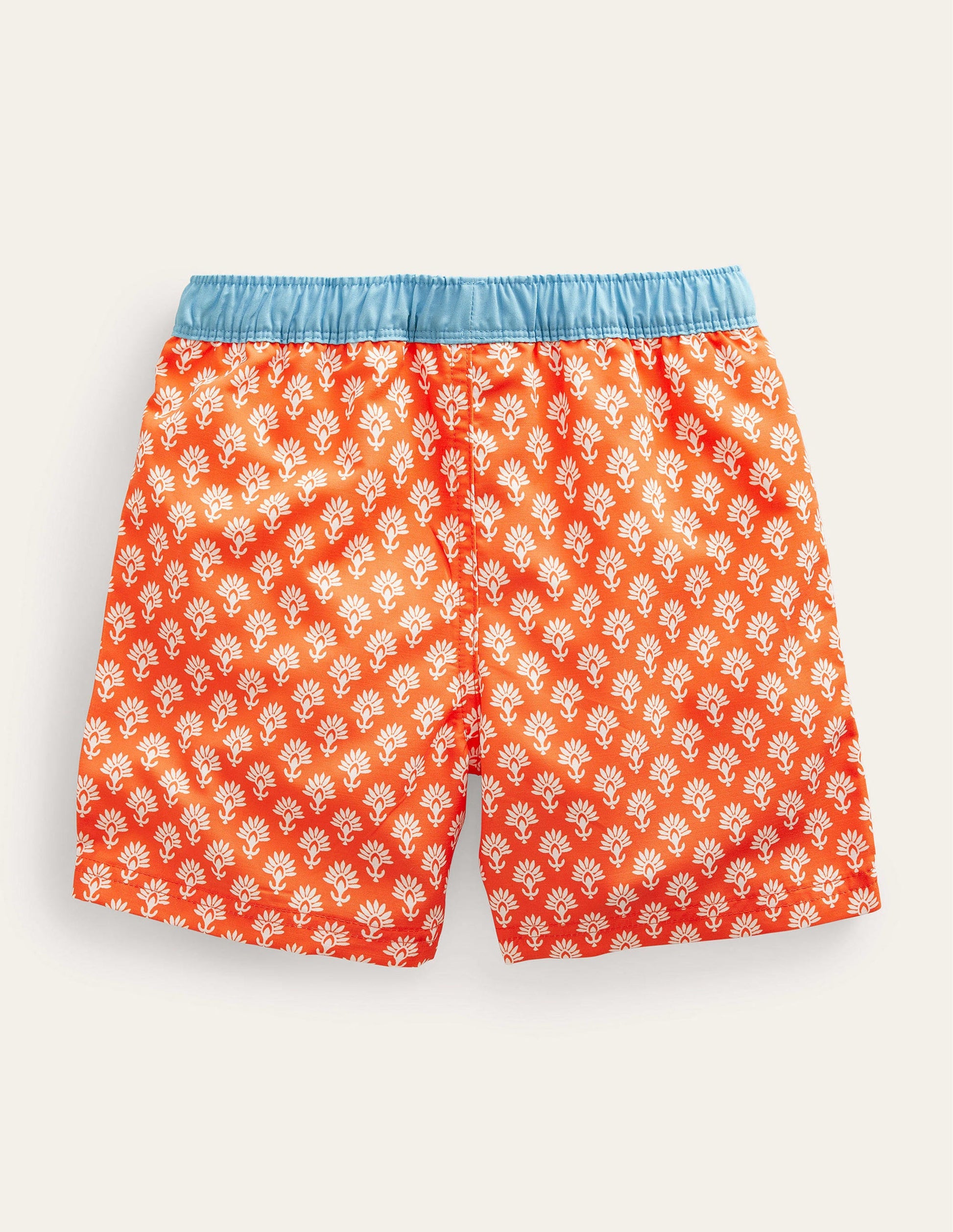 Swim Shorts-Fire Woodblock-2