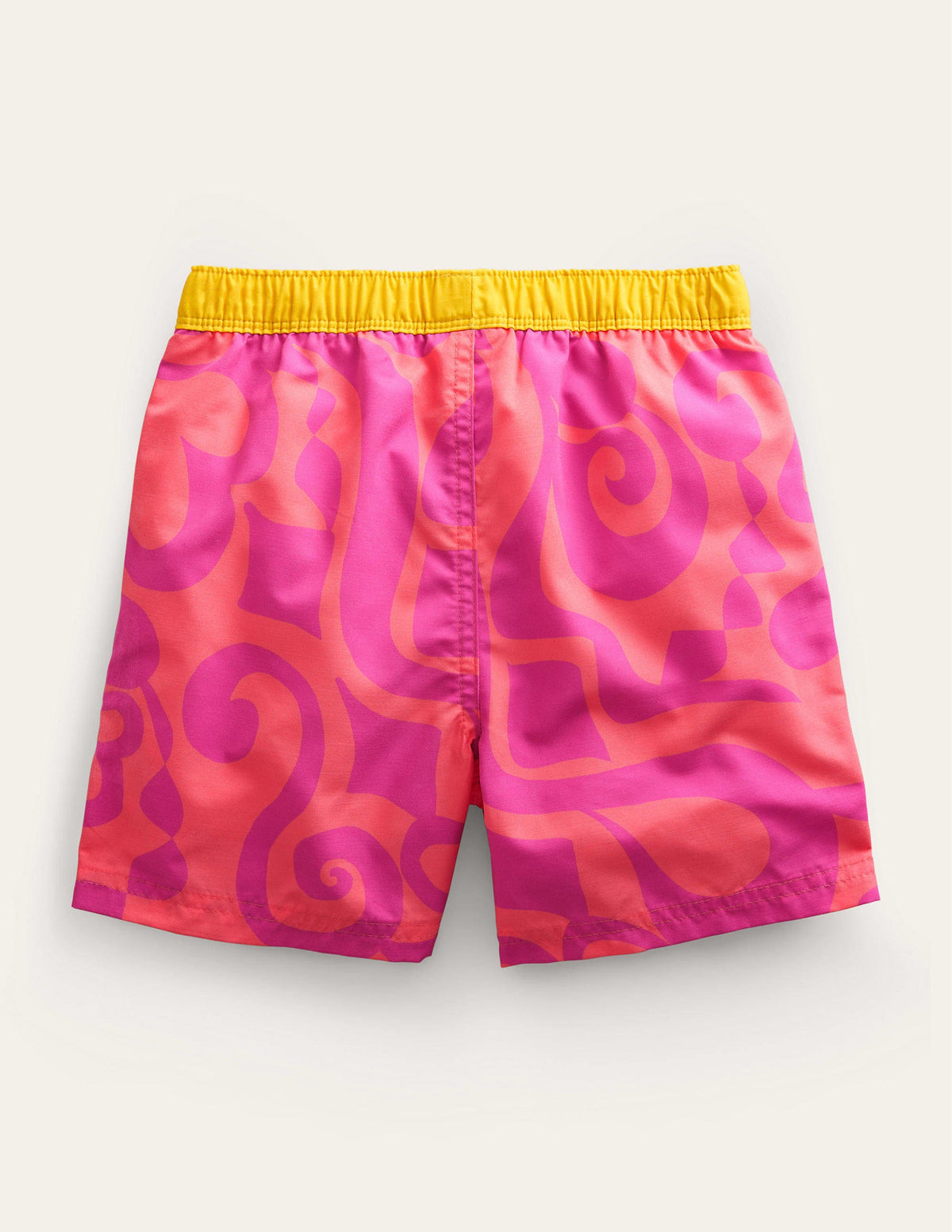 Swim Shorts-Peach Punch Summer Stencil - Image 2