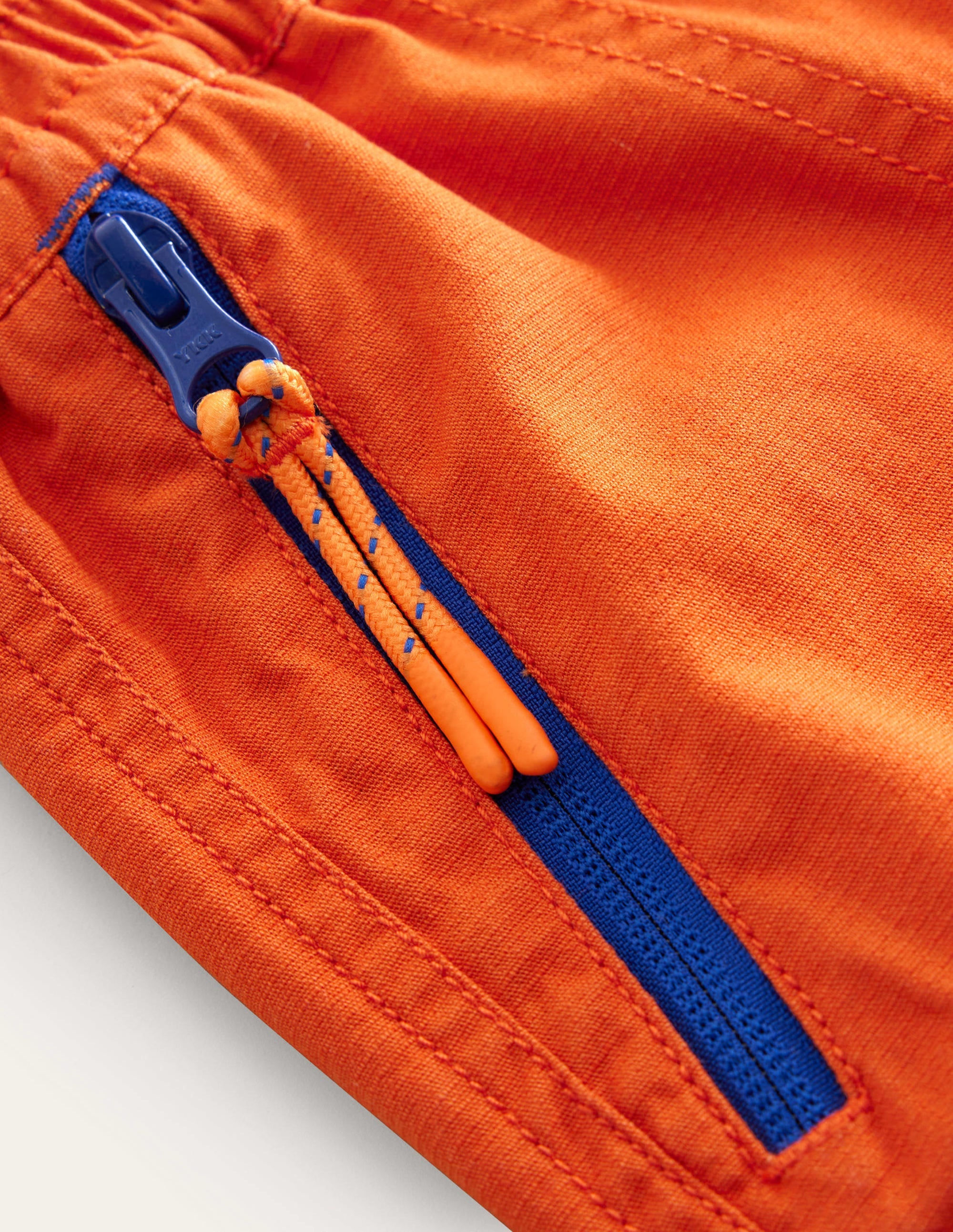 Utility Ripstop Shorts-Kumquat Orange - Image 3