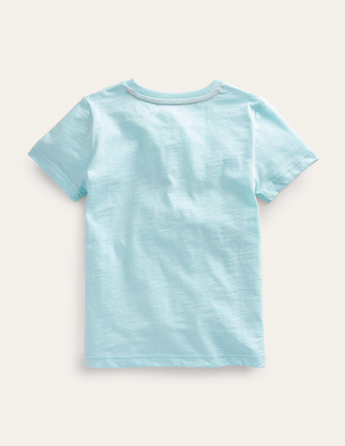 Glow-in-the-dark T-shirt-Iced Aqua Blue Shark - Image 2