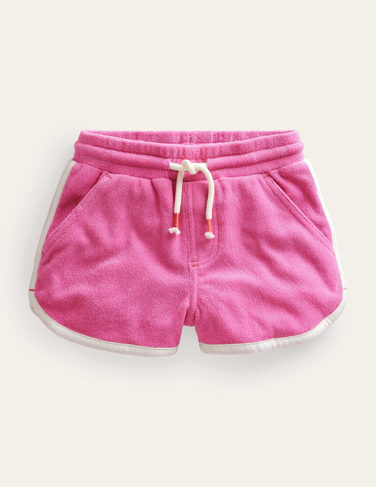 Retro Shorts-Bright Petal Pink - Image 1