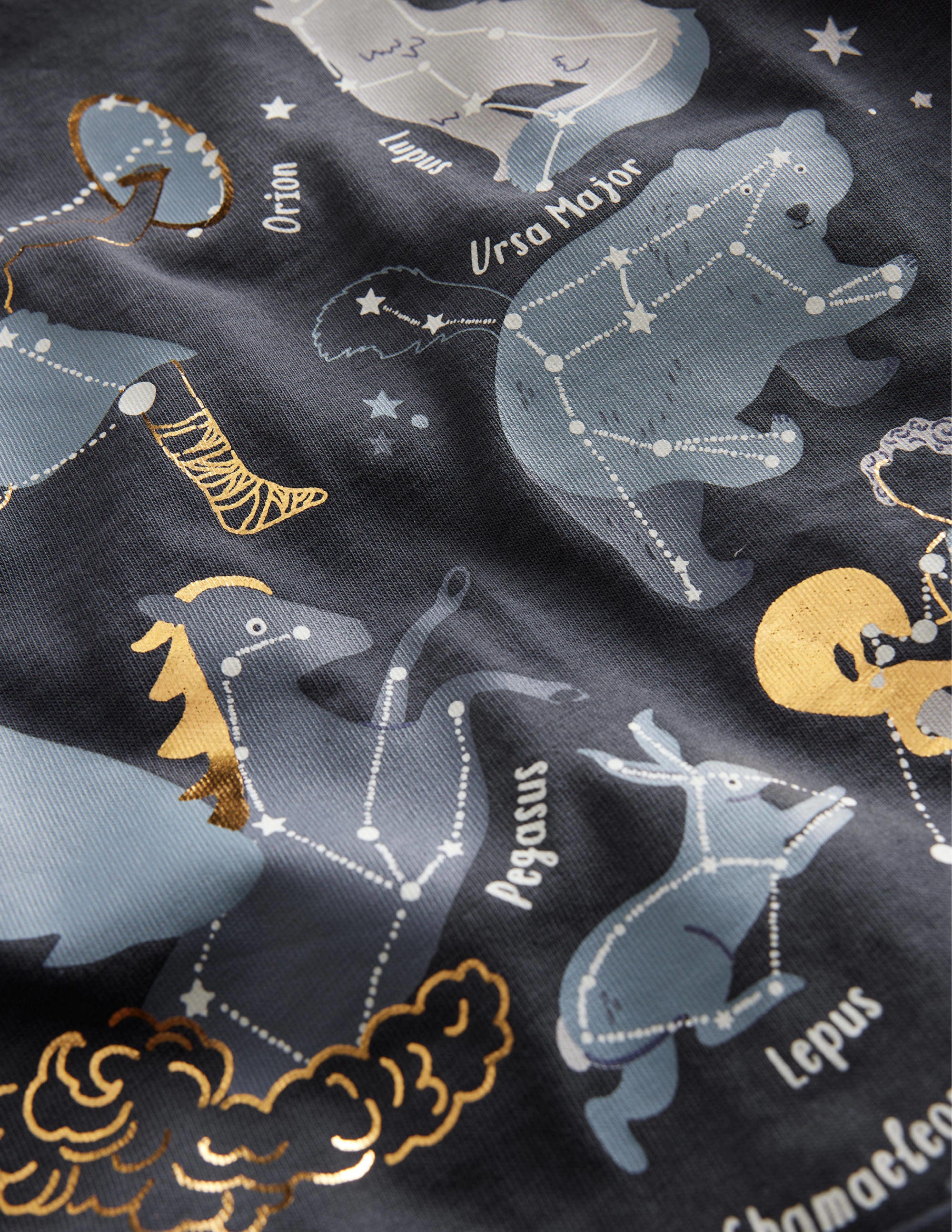Astrology Printed T-shirt-Charcoal Astrology - Image 3