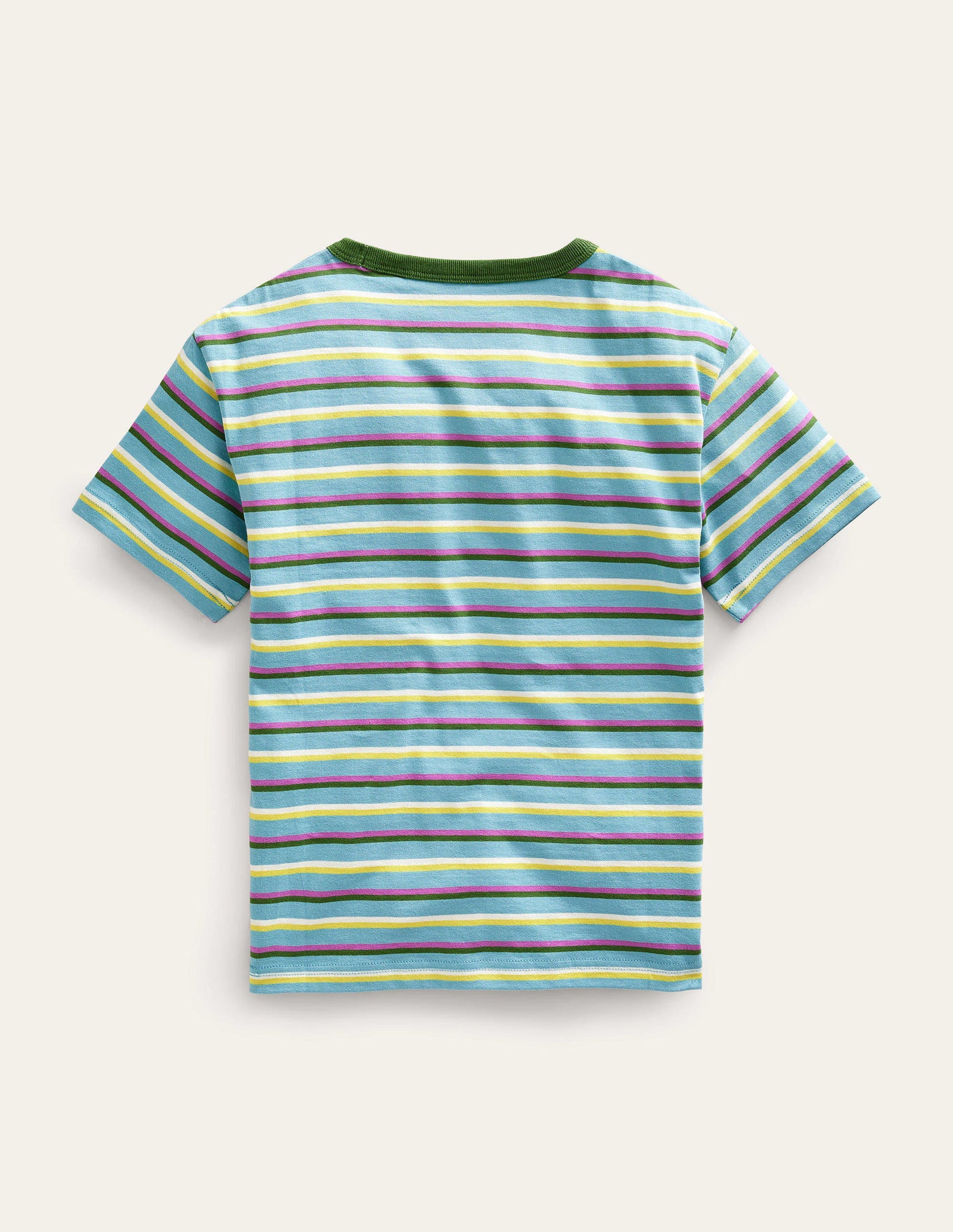 Relaxed Printed T-Shirt-Multi Mushroom-2