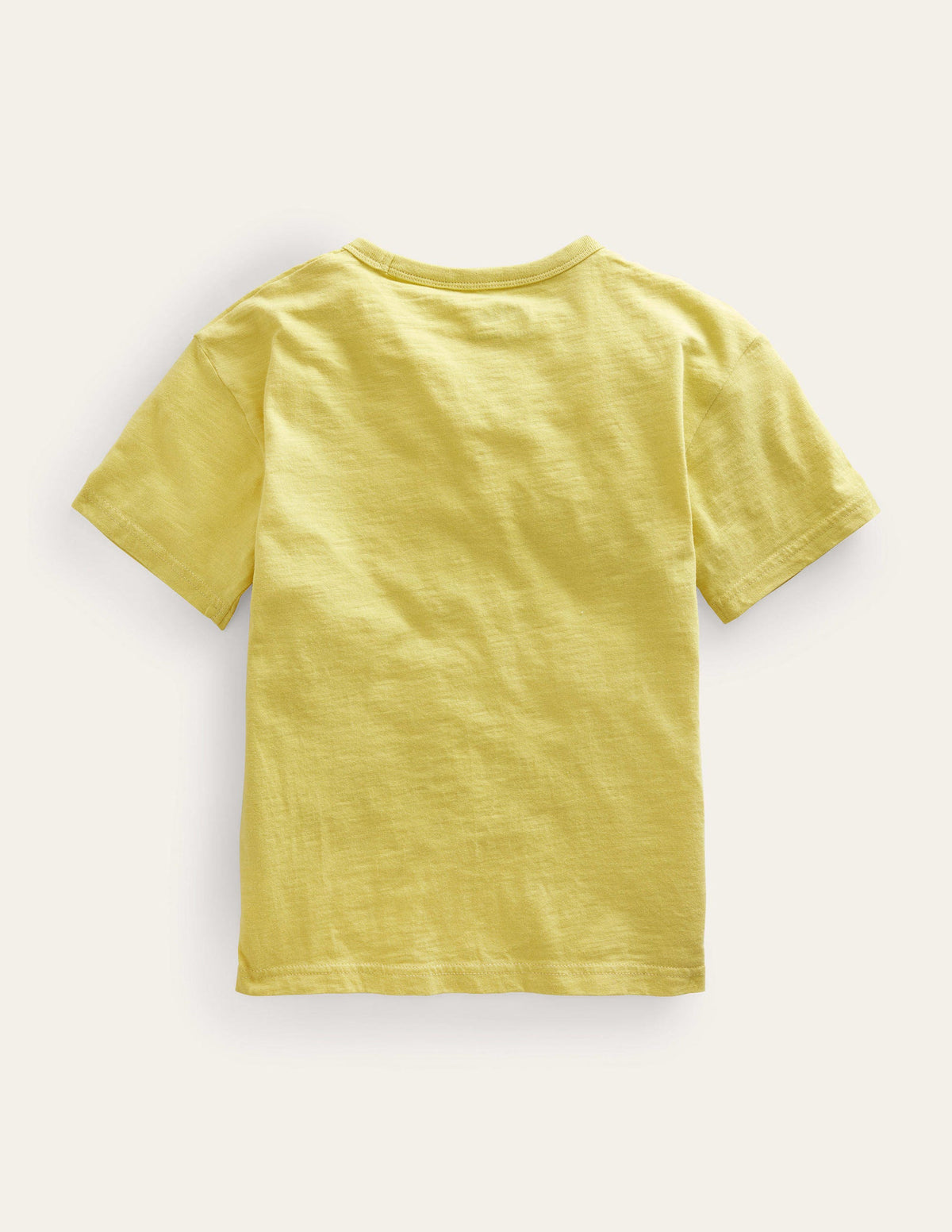 Relaxed Appliqué T-Shirt-Buttercup Yellow-2
