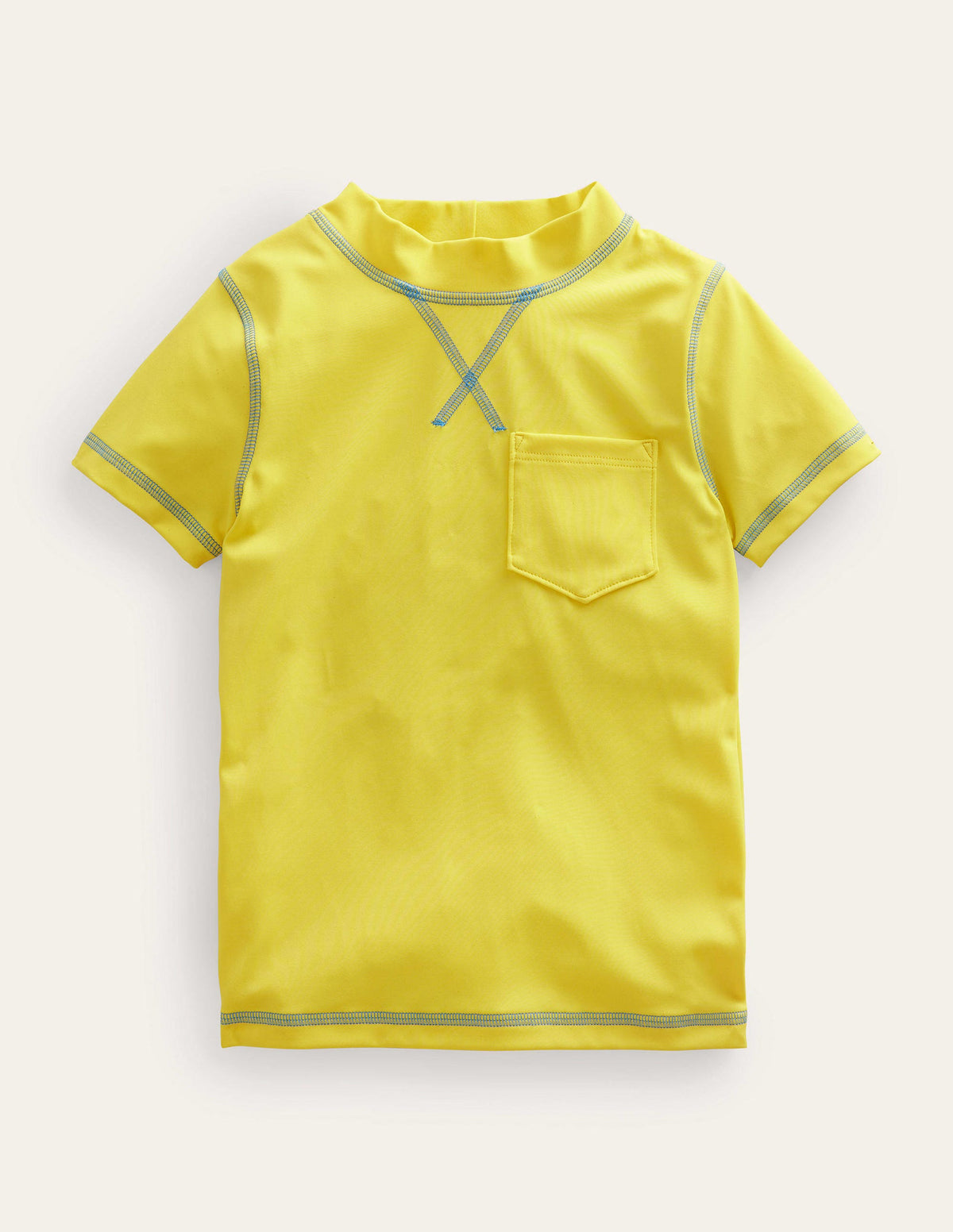 Short Sleeve Rash Guard-Gooseberry Yellow - Image 1
