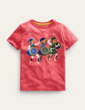 Warrior T-shirt-Jam Red