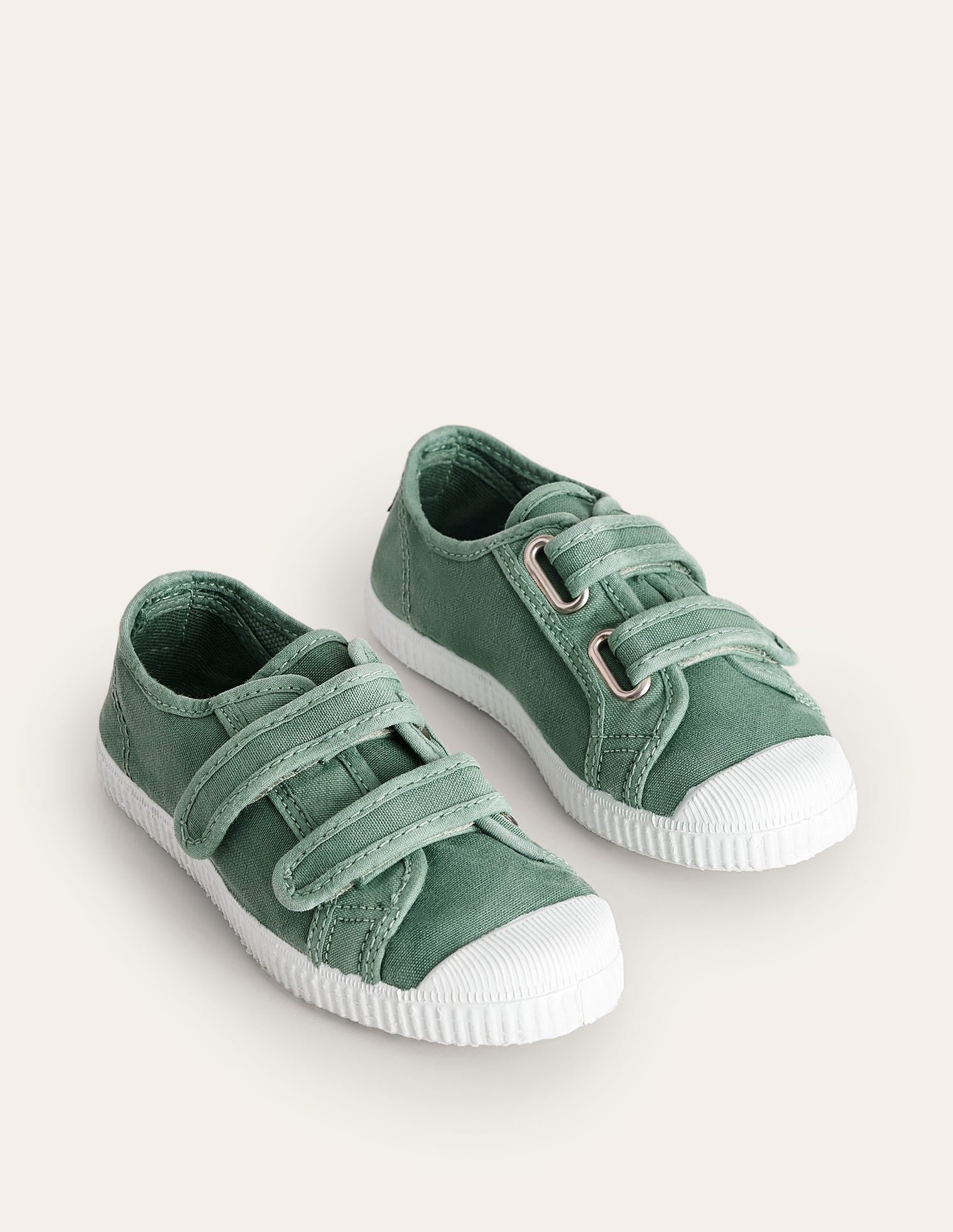 Double Strap Canvas Shoes-Penzance - Image 2