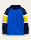 Rash Guard-Blue Colourblock