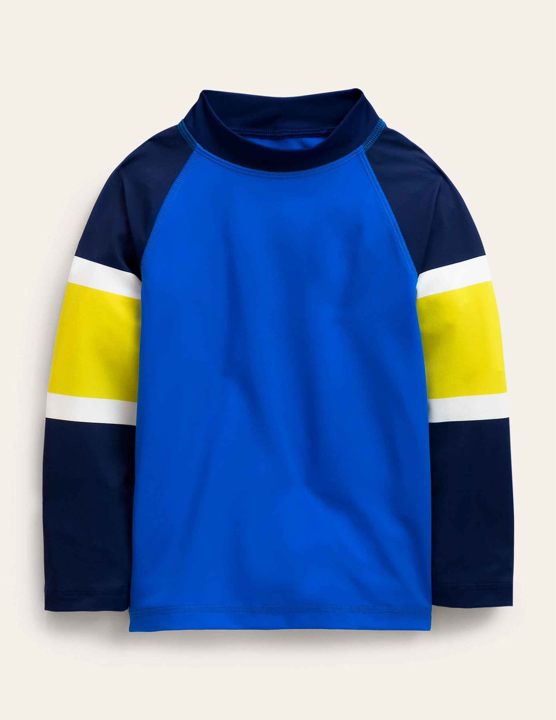 Rash Guard-Blue Colourblock-1
