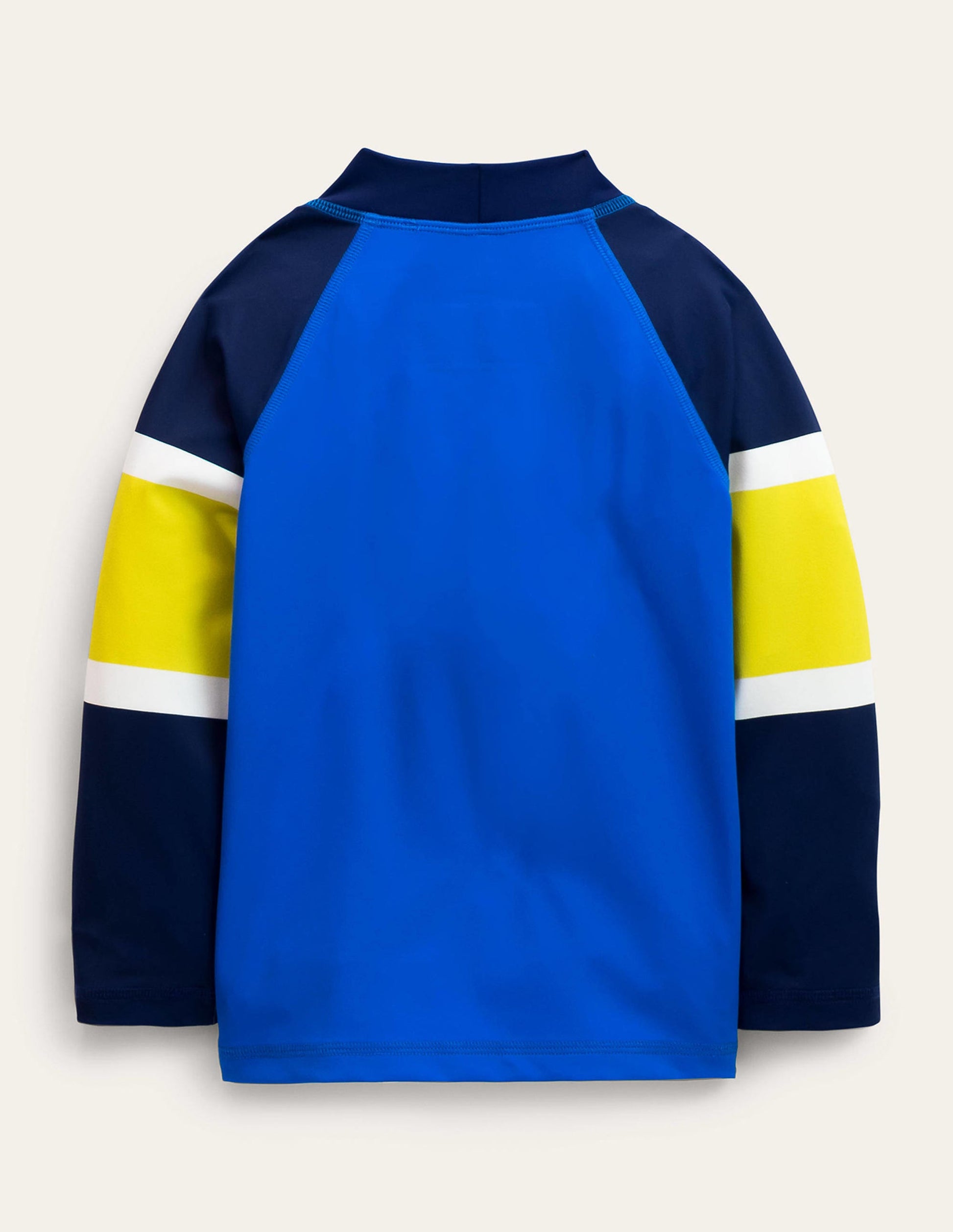 Rash Guard-Blue Colourblock-2