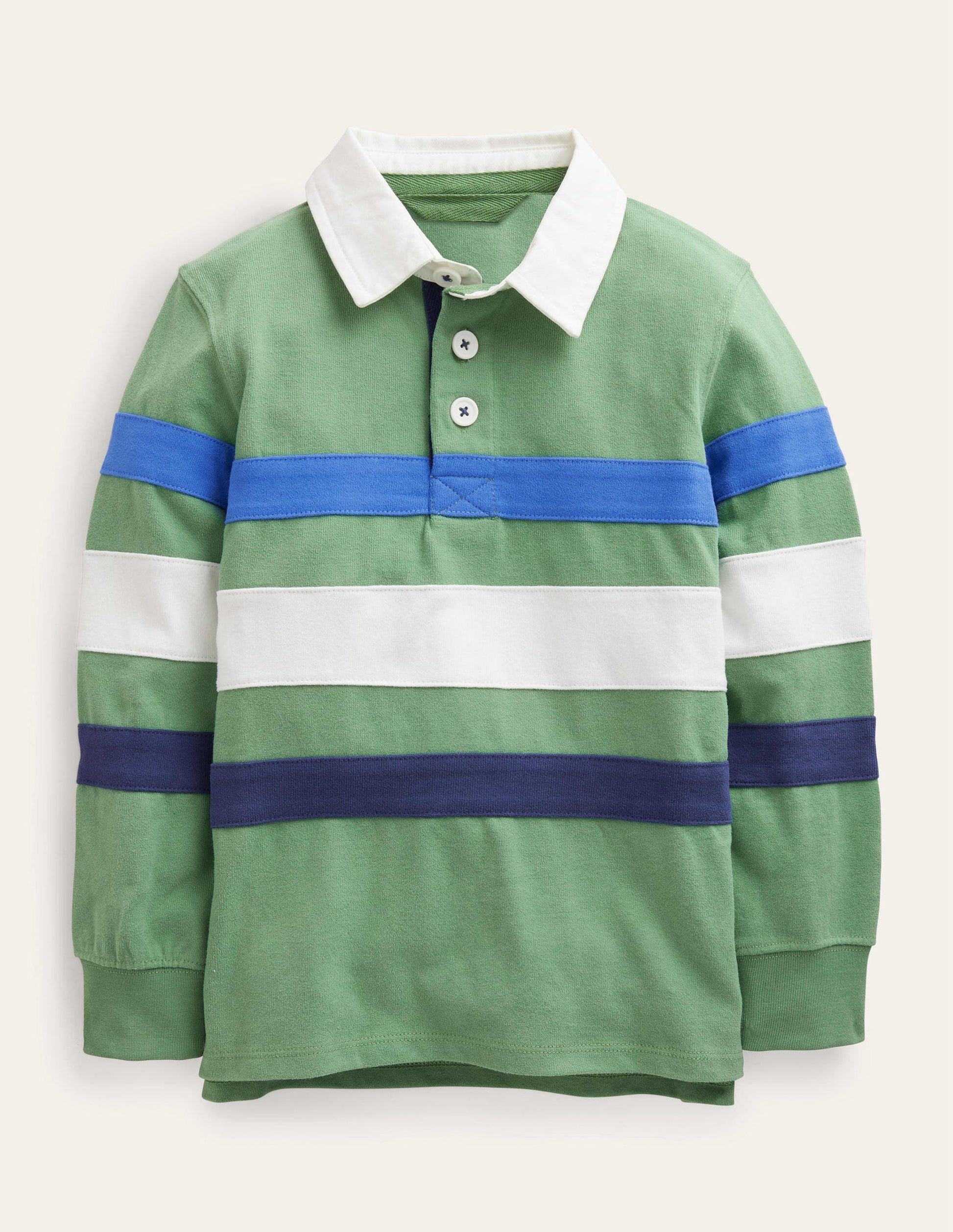 Classic Rugby Shirt-Deep Grass Green-1