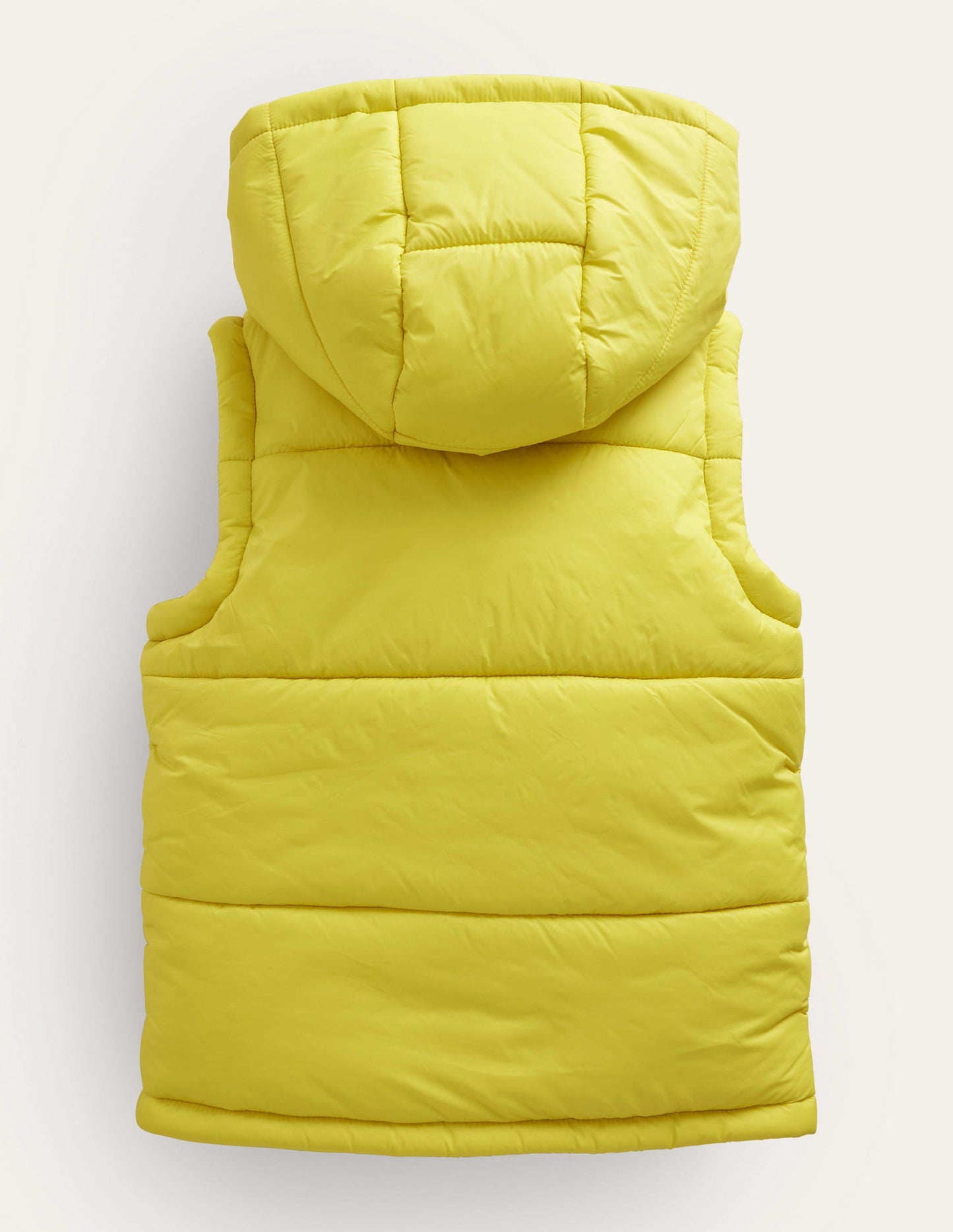 Padded Vest-Sweetcorn Yellow