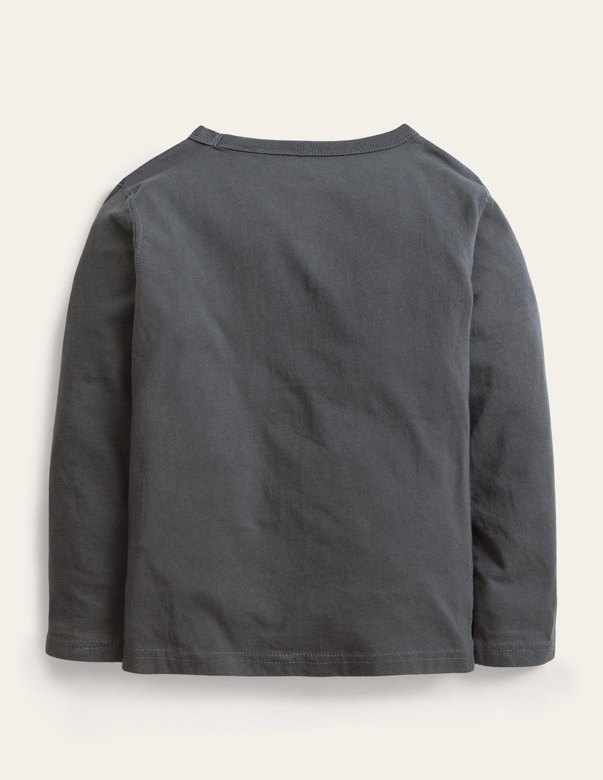 Lift-the Flap T-shirt-Smoke/Mandarin Red Volcano - Image 2