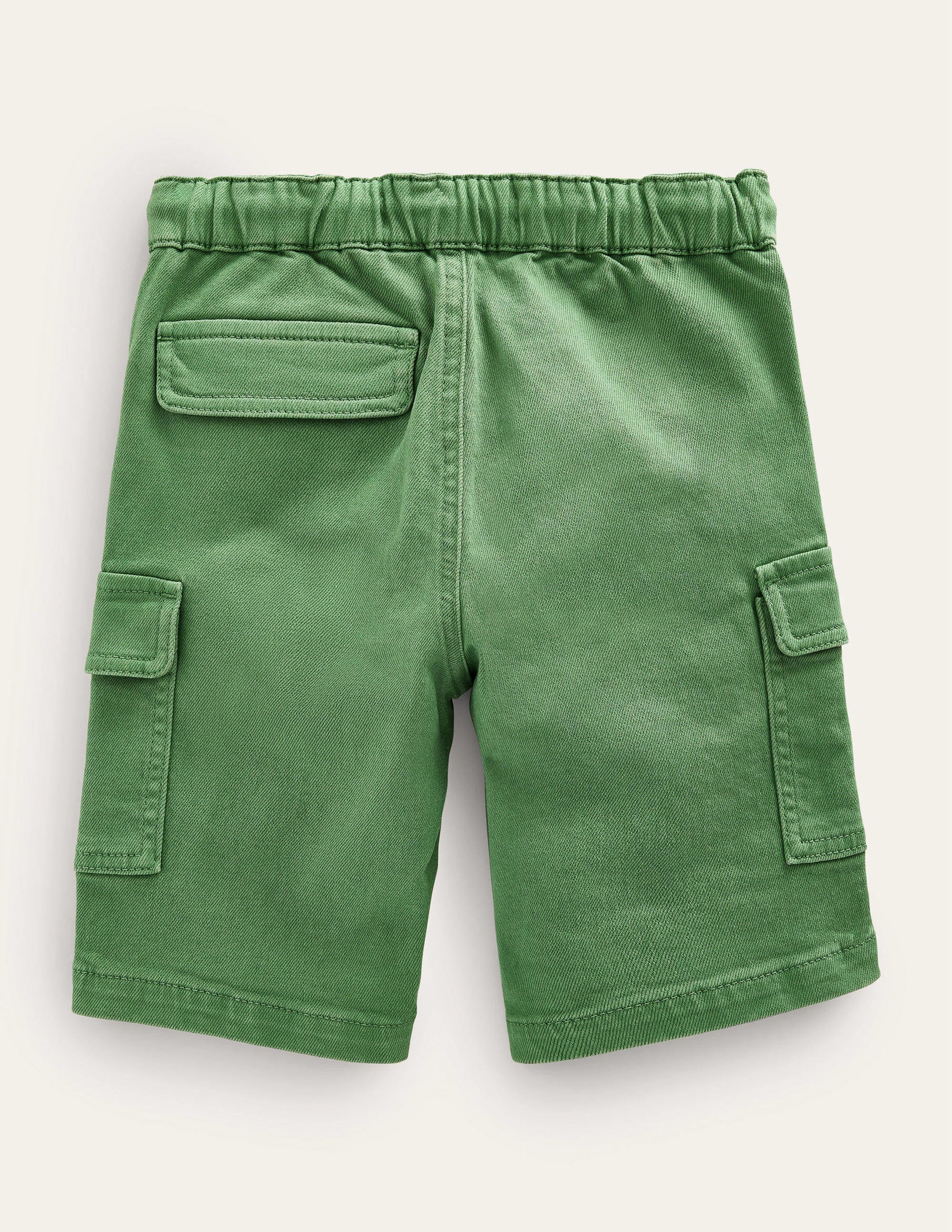 Garment Dye Cargo Shorts-Safari Green - Image 2